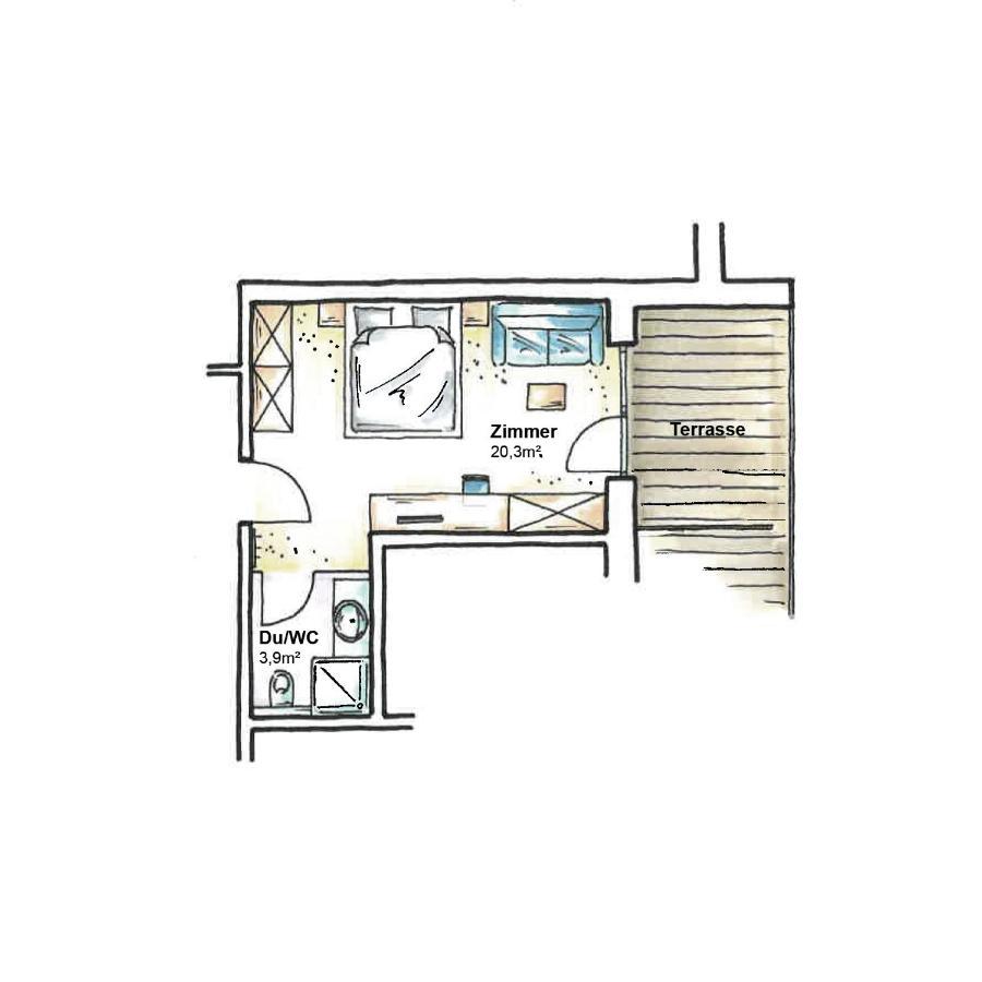 Classic Doppelzimmer mit Balkon