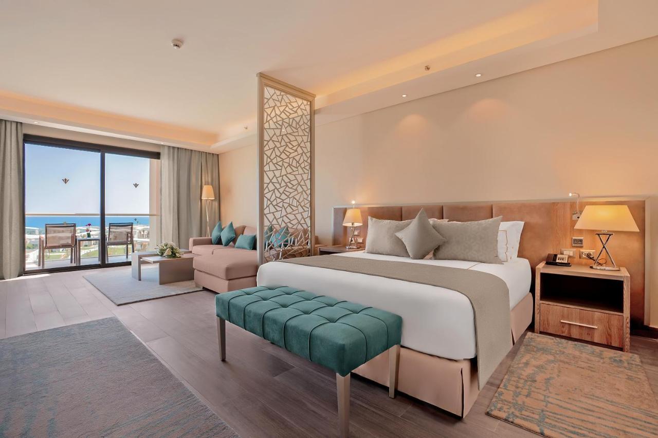 Suite mit Kingsize-Bett und Meerblick