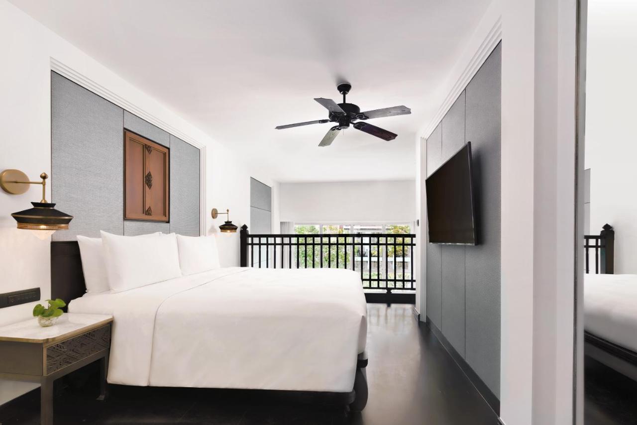 Maisonette-Suite mit 1 Schlafzimmer mit einem Kingsize-Bett und einem Schlafsofa