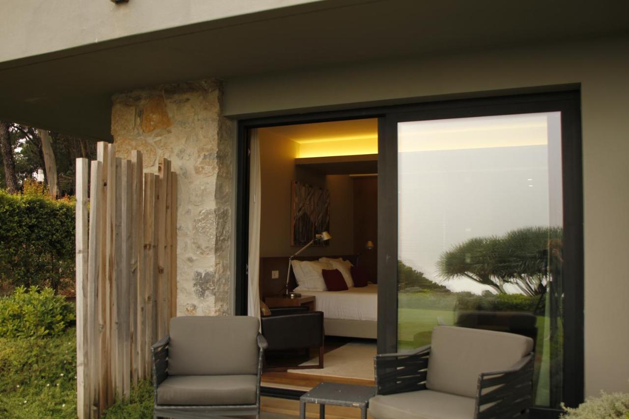 Deluxe Zweibettzimmer mit Terrasse und Meerblick