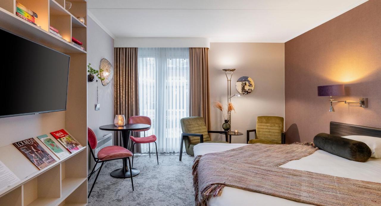 Deluxe Doppel-/Zweibettzimmer mit Terrasse