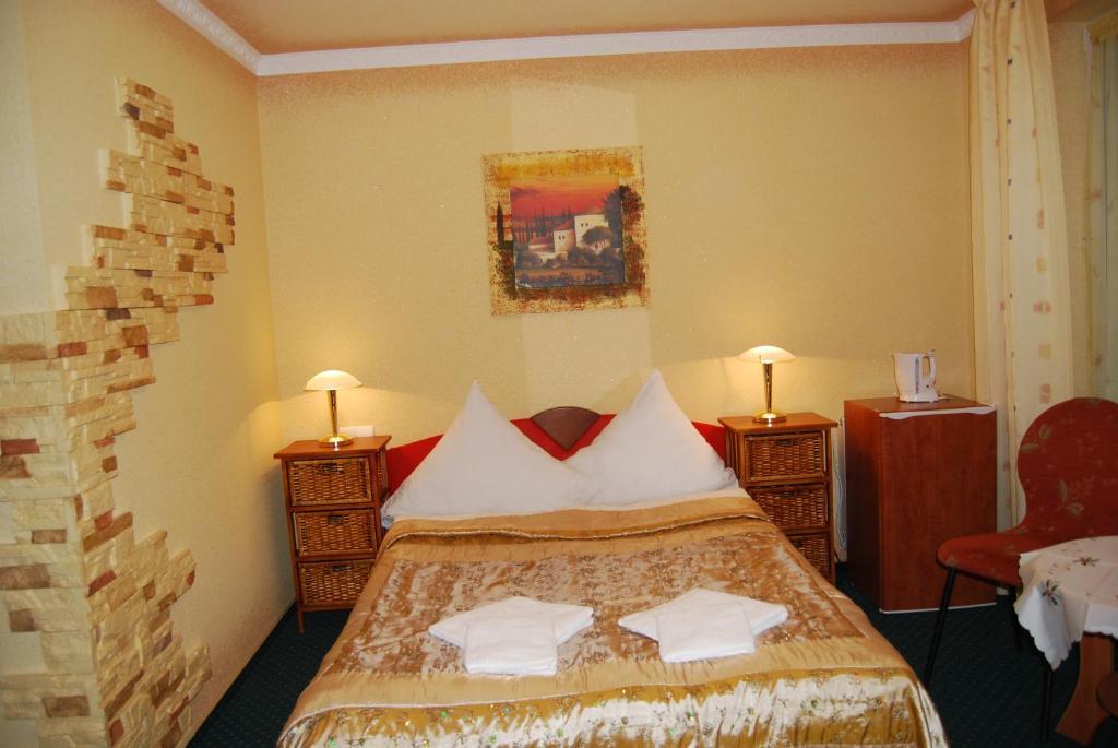 Dreibettzimmer mit Balkon