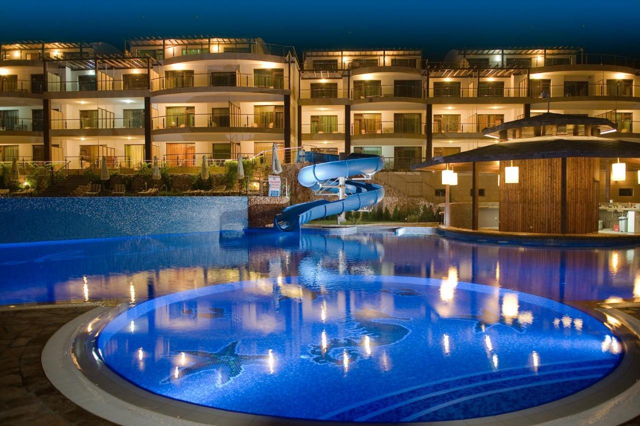 Apartment mit 1 Schlafzimmer, Balkon und Meerblick - kostenfreier Zugang zum Aquapark und dem Action Park
