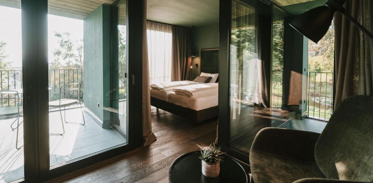 Suite mit Sauna und Gartenblick