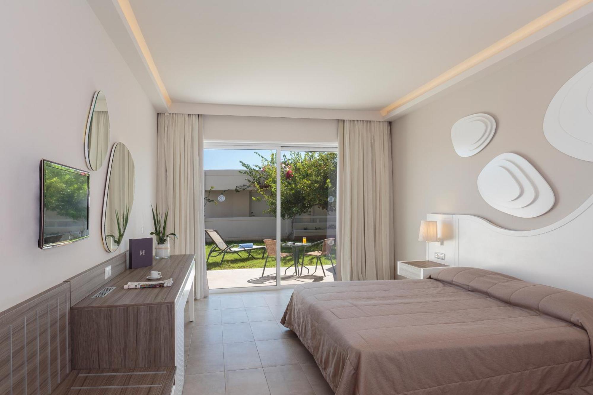 Doppelzimmer mit Gartenblick