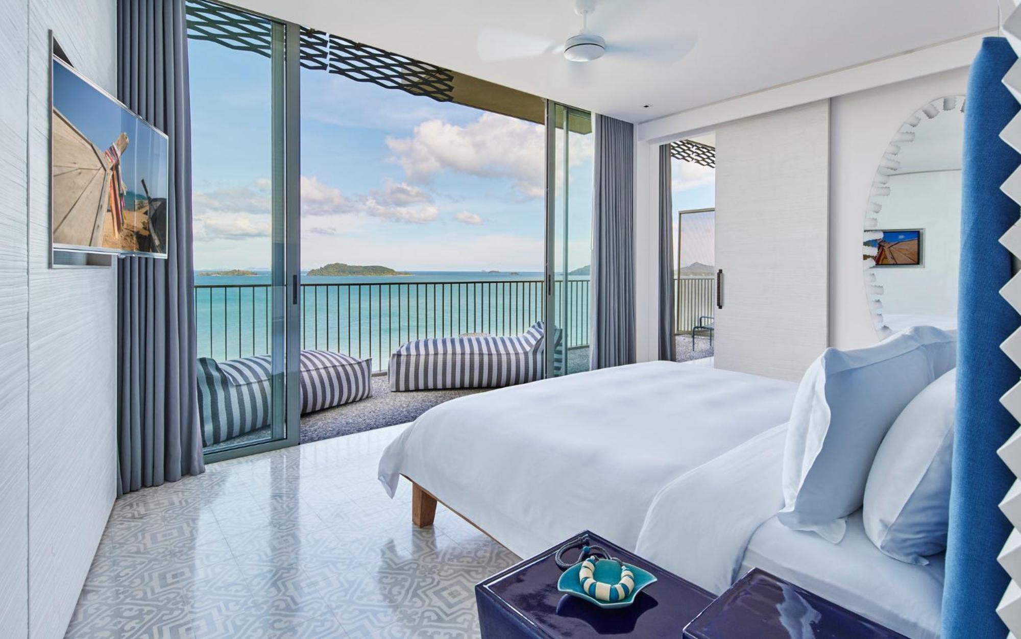 Suite mit Blick auf die Bucht