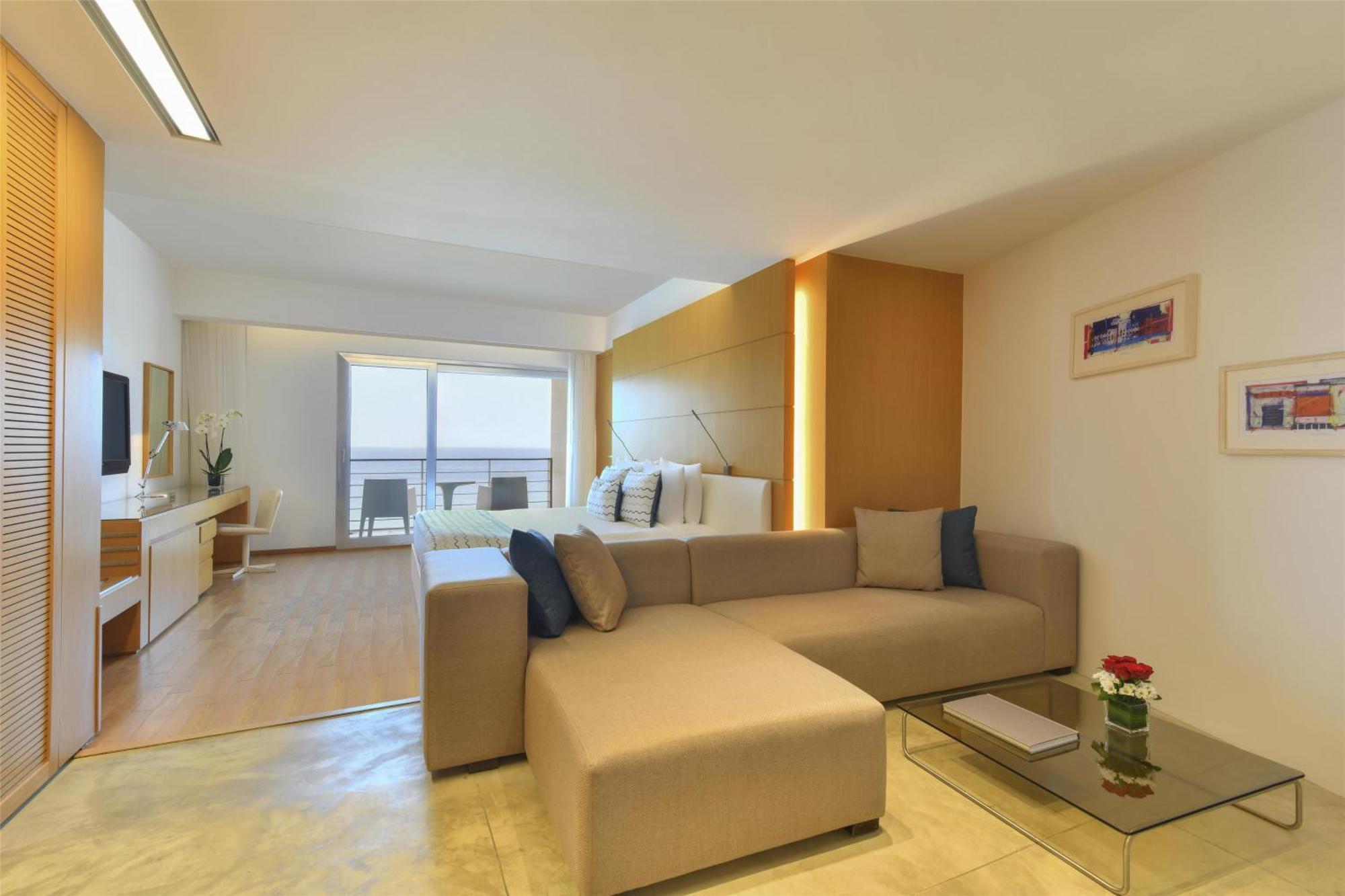 Junior Suite mit Meerblick (Kingsize-Bett)