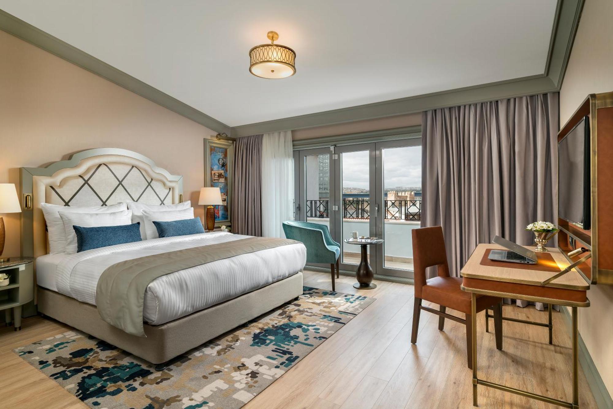 Deluxe Doppelzimmer mit Balkon und Meerblick
