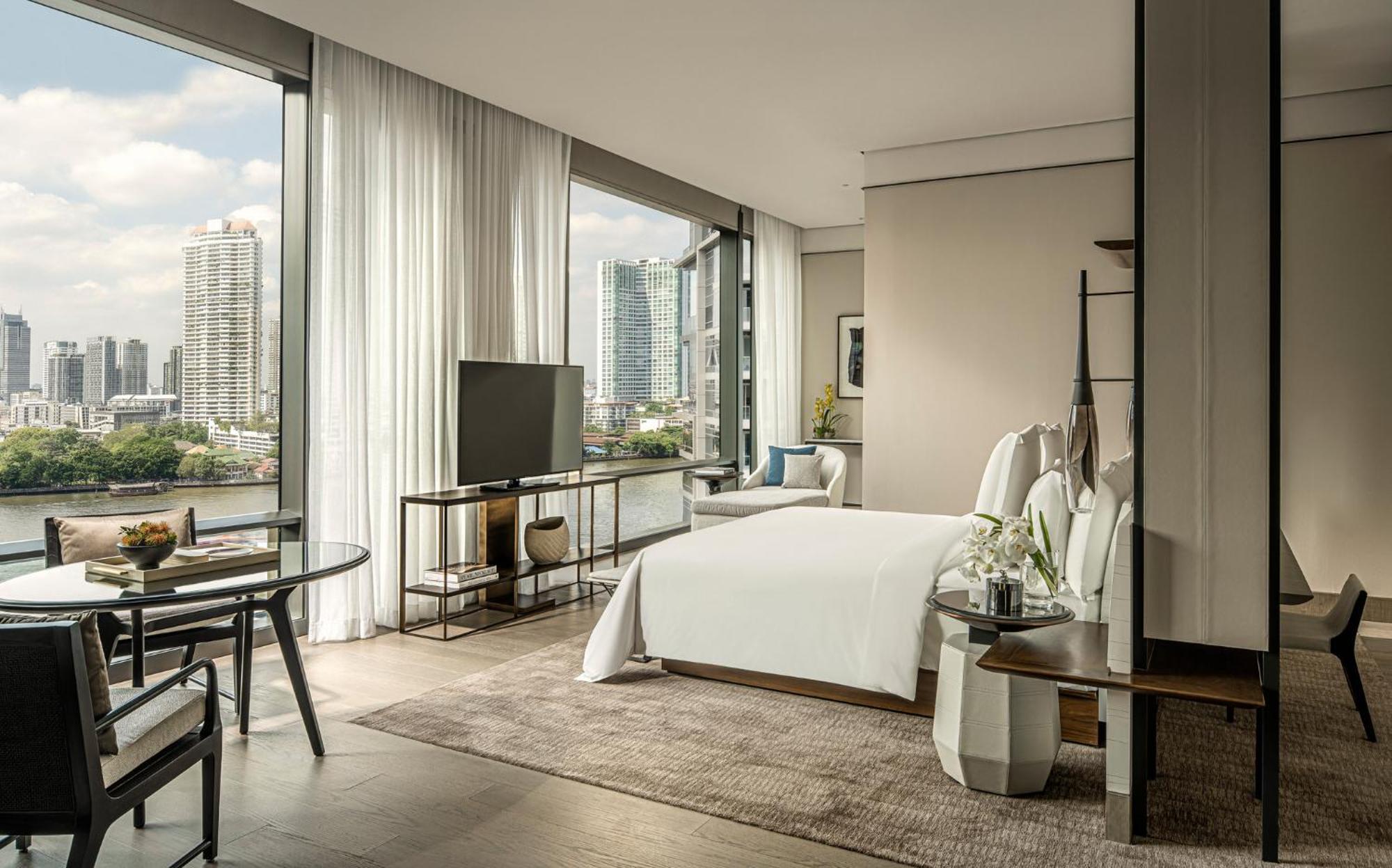Zimmer mit Flussblick im Four Seasons