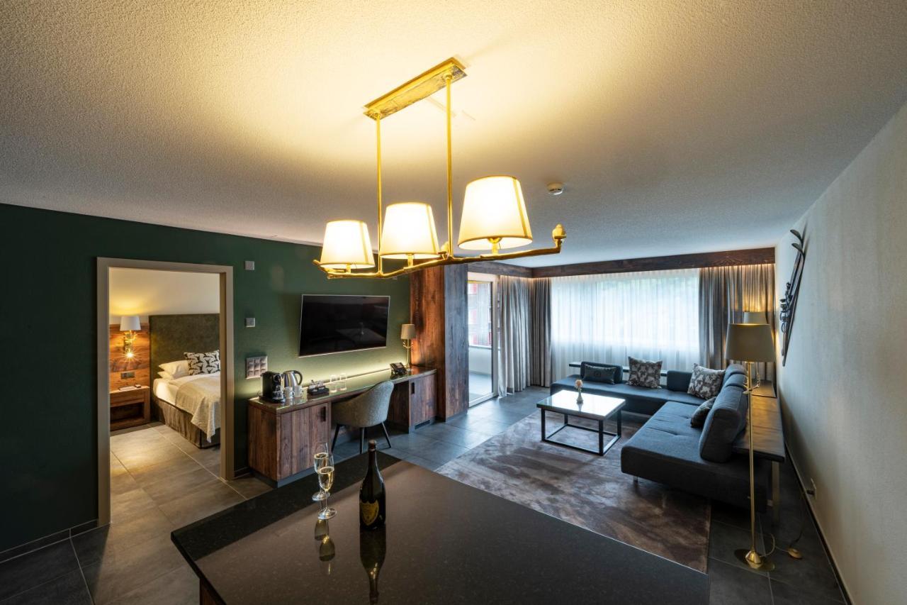 Superior Suite mit 1 Schlafzimmer und Blick auf den Eiger