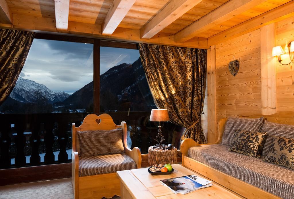 Junior Suite mit Blick auf den Mont Blanc