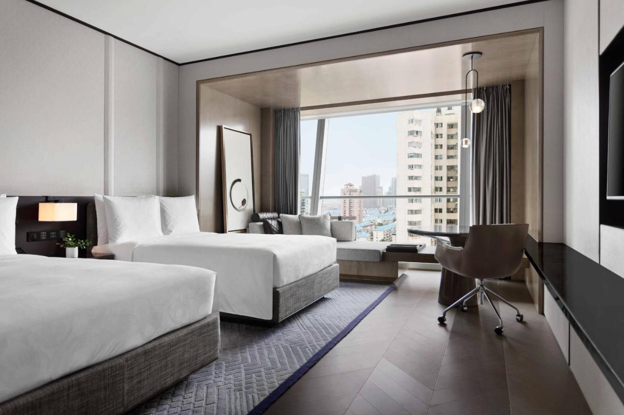Deluxe Zweibettzimmer mit Stadtblick