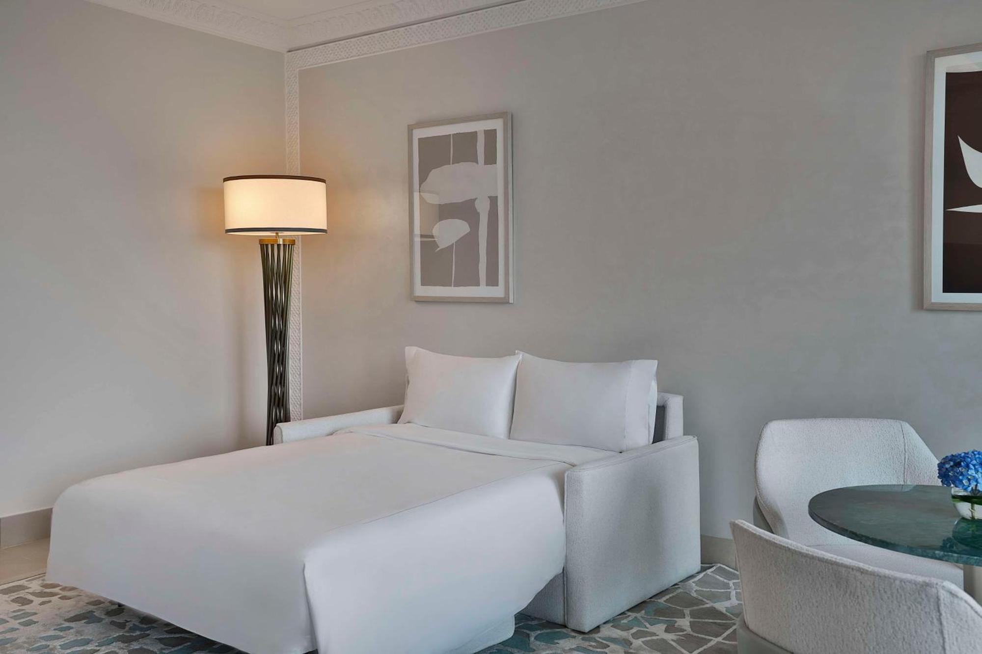 Suite mit 1 Schlafzimmer und Aussicht auf den Golfplatz
