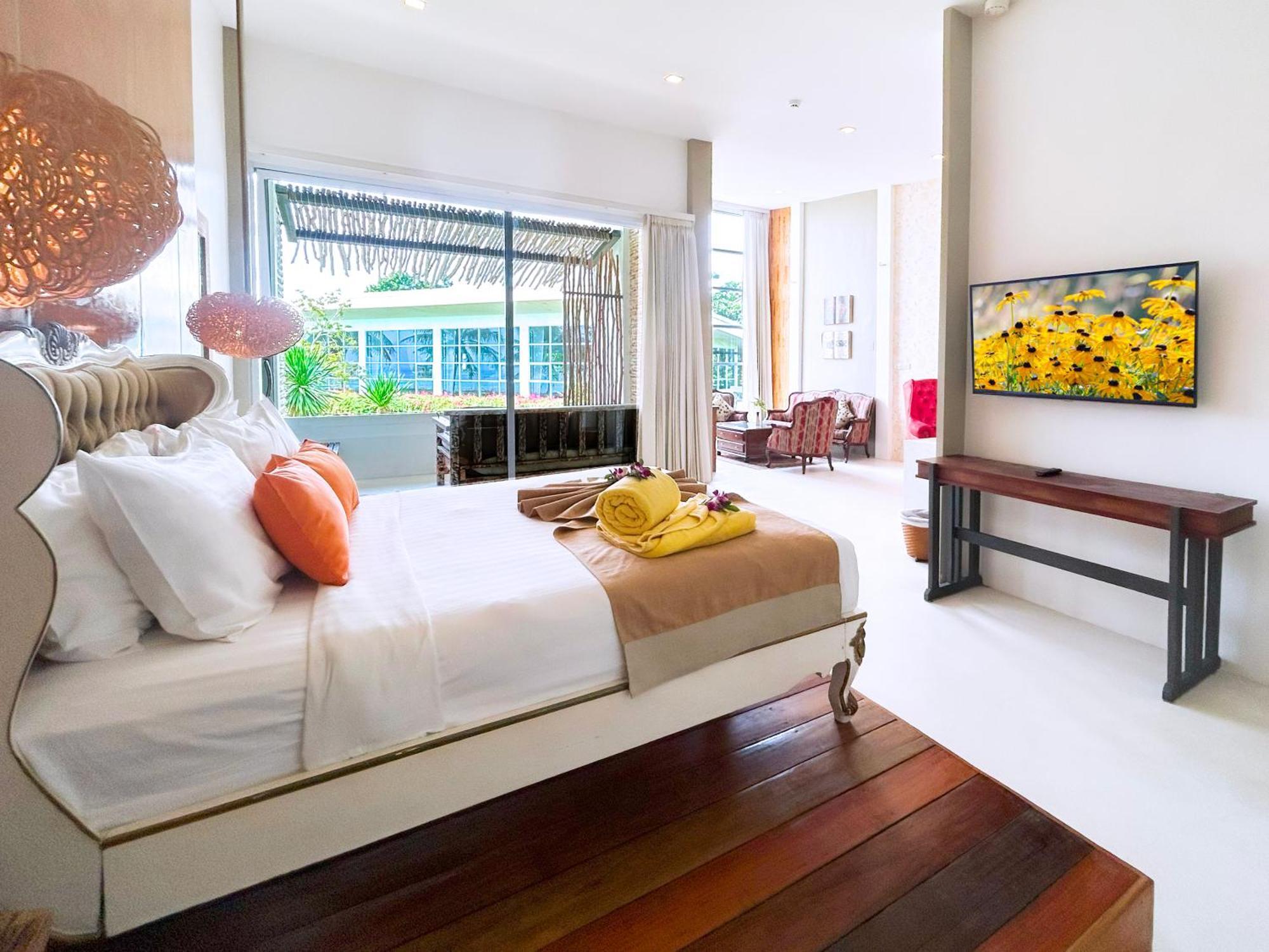Suite mit seitlichem Meerblick