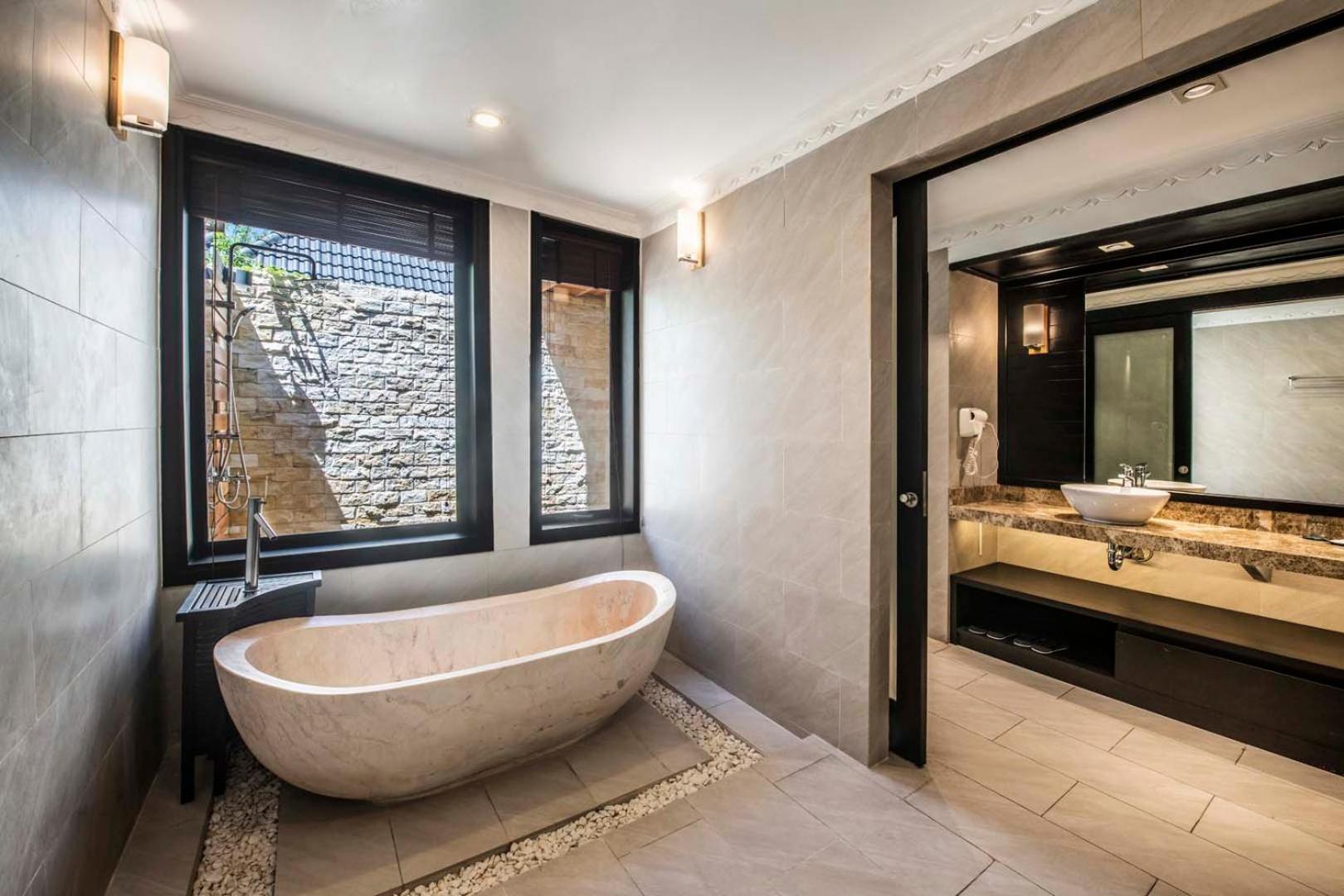 Deluxe Bungalow mit Garten mit 2 Einzelbetten