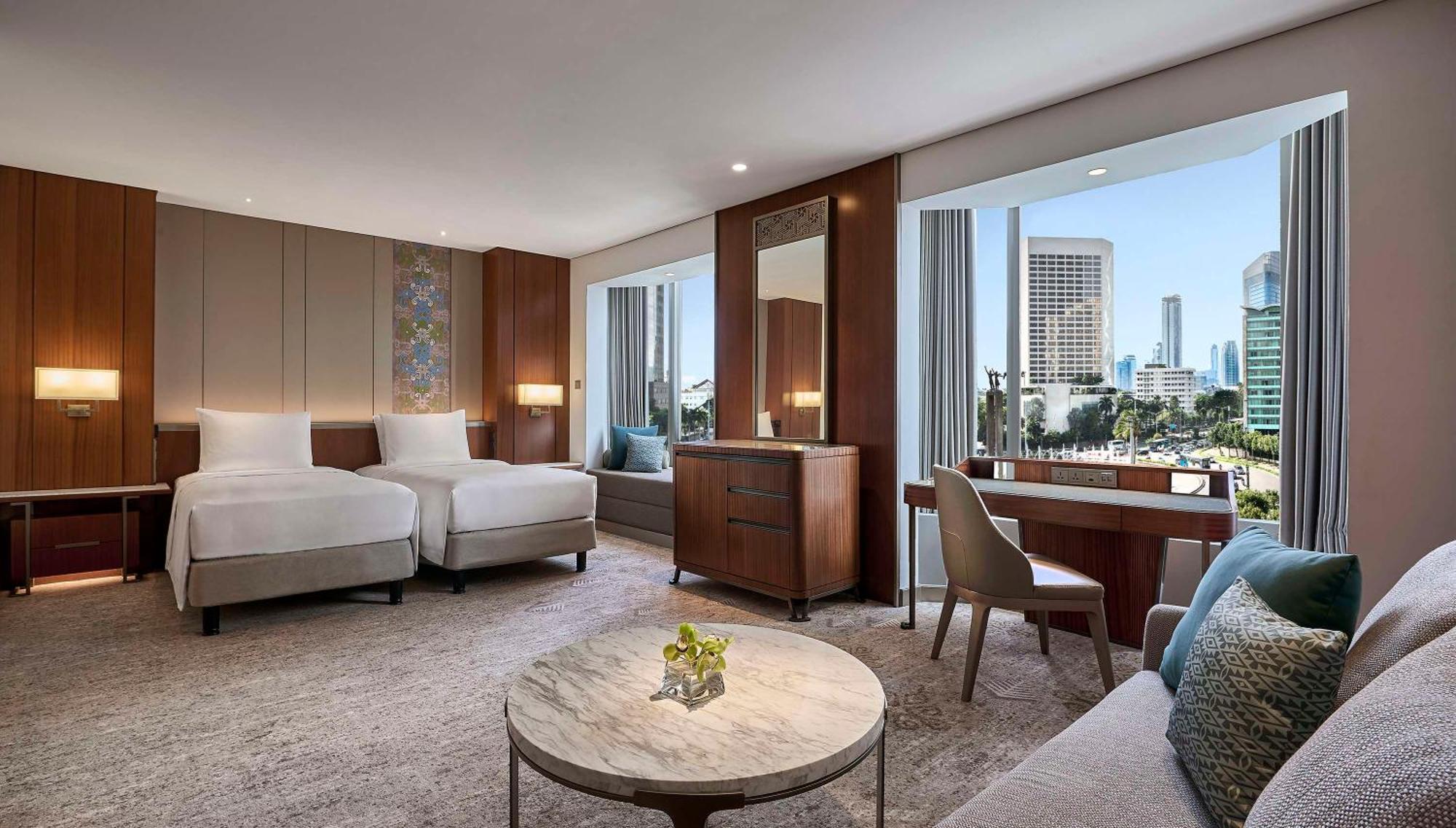 Zweibettzimmer mit Blick