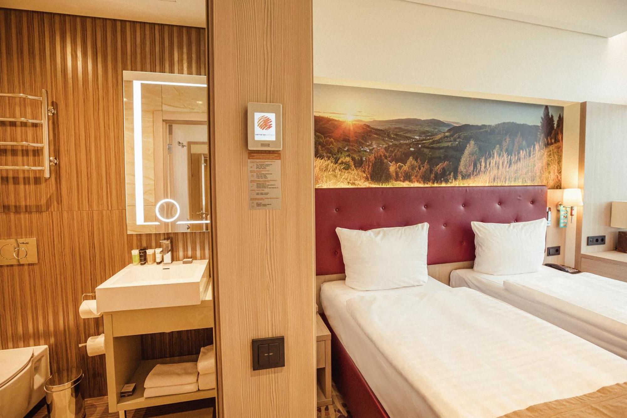 Standard Zweibettzimmer mit Zugang zum Spa