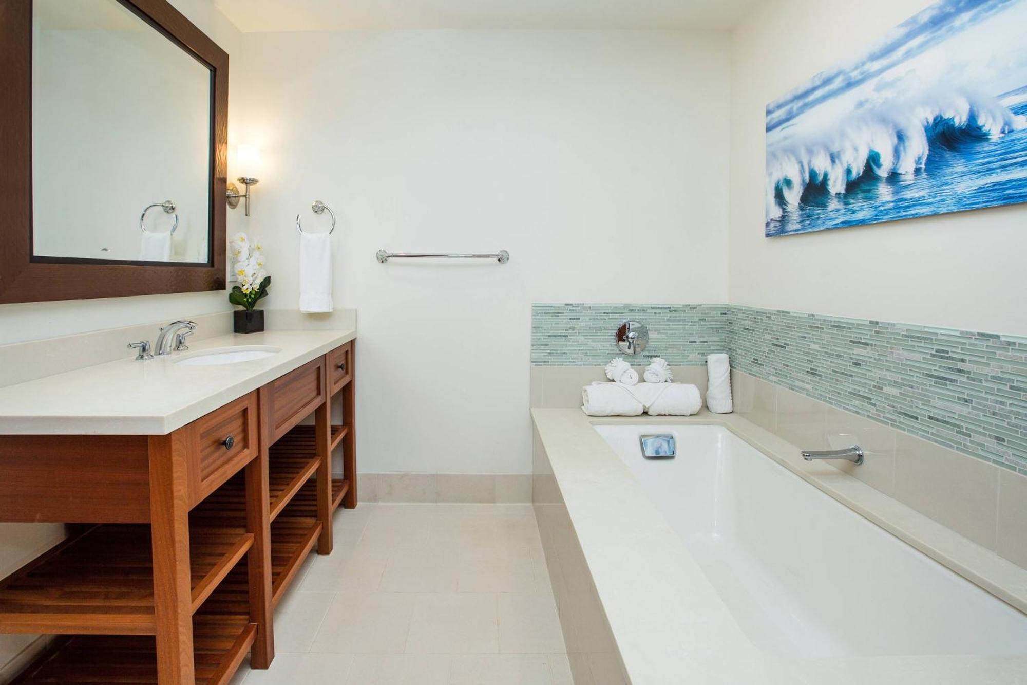 Villa mit 1 Schlafzimmer mit Kingsize-Bett und Schlafsofa