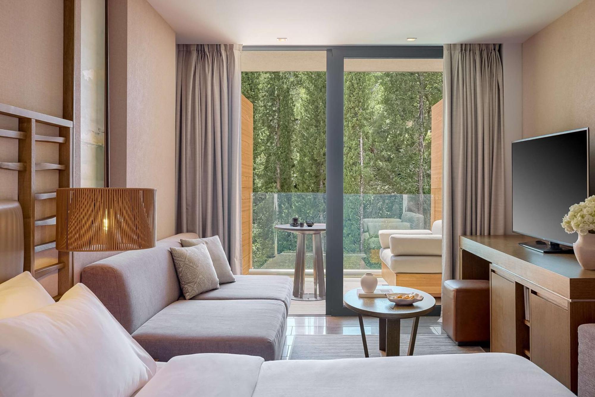 Zimmer Achilleion Woodland Grand mit 2 Einzelbetten
