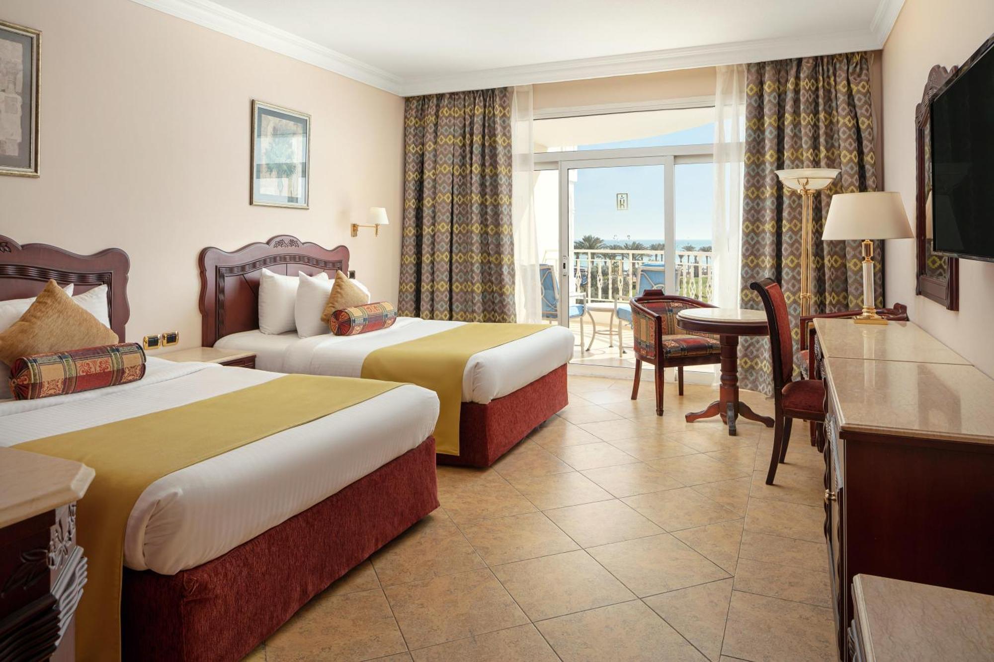 Club Doppel- oder Zweibettzimmer mit Pool- und Meerblick