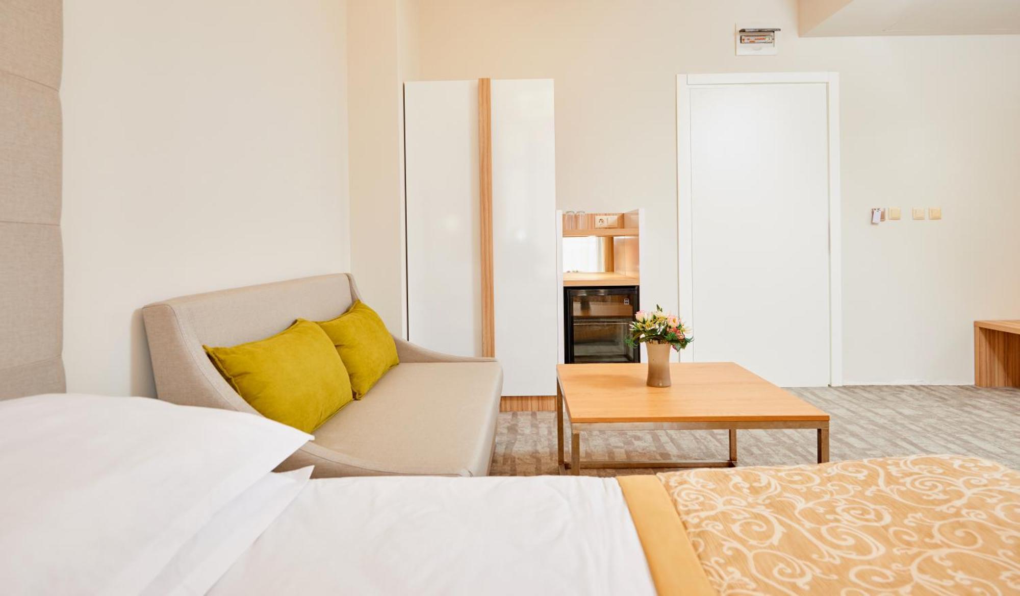 Superior Apartment (4 Erwachsene) mit kostenlosem Zugang zum Wasserpark