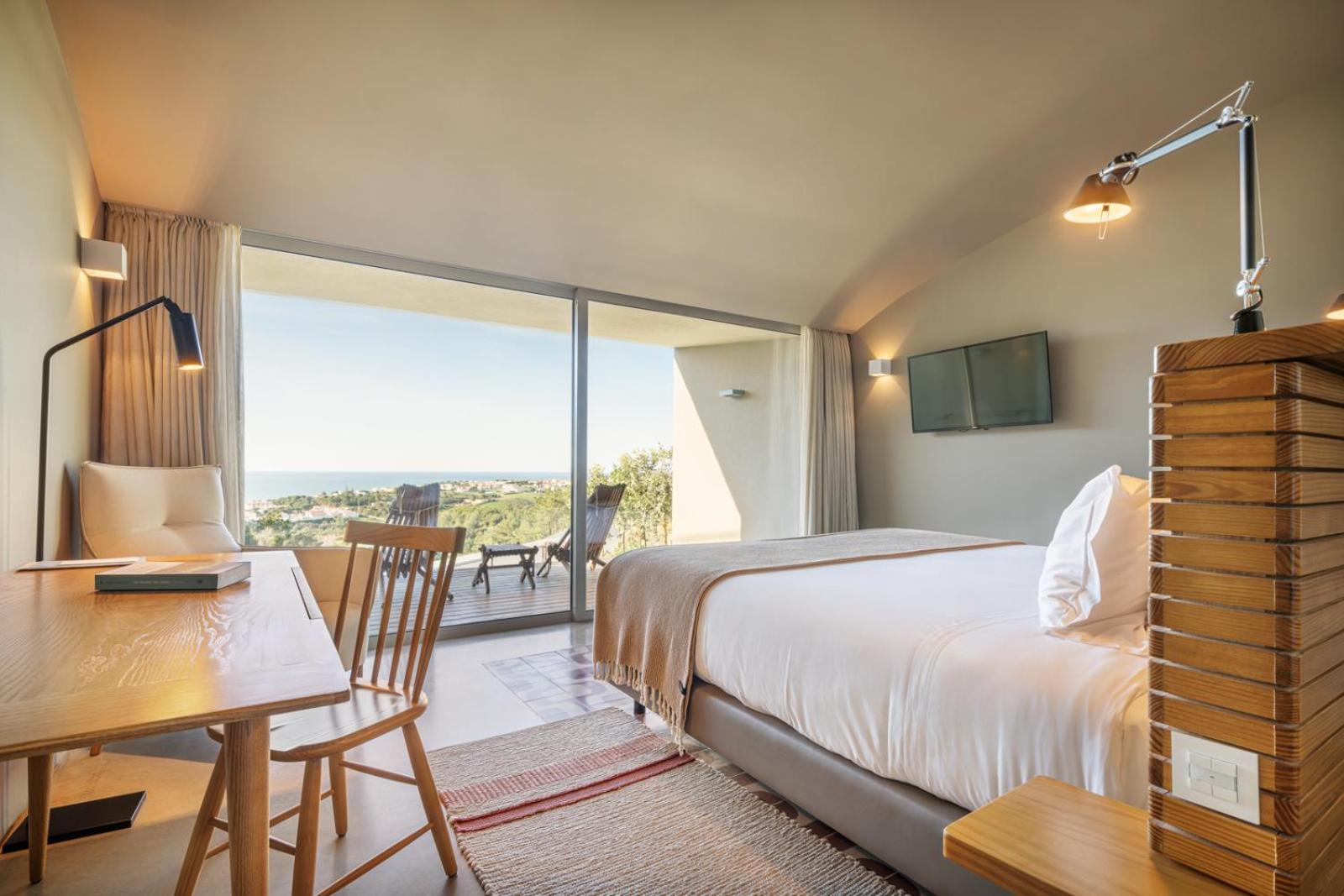 Deluxe Doppelzimmer mit Balkon und Meerblick