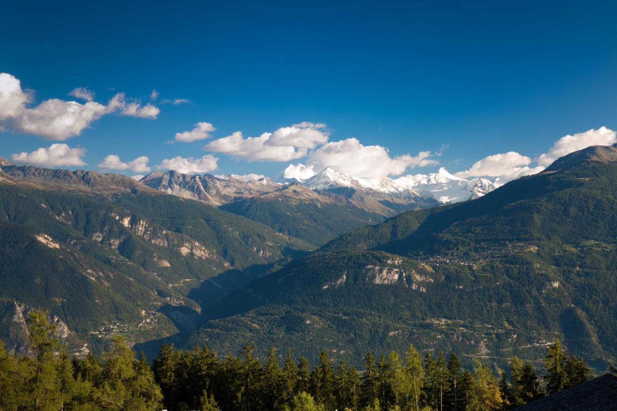 Familiensuite mit Balkon und Bergblick (2 Erwachsene + 2 Kinder)