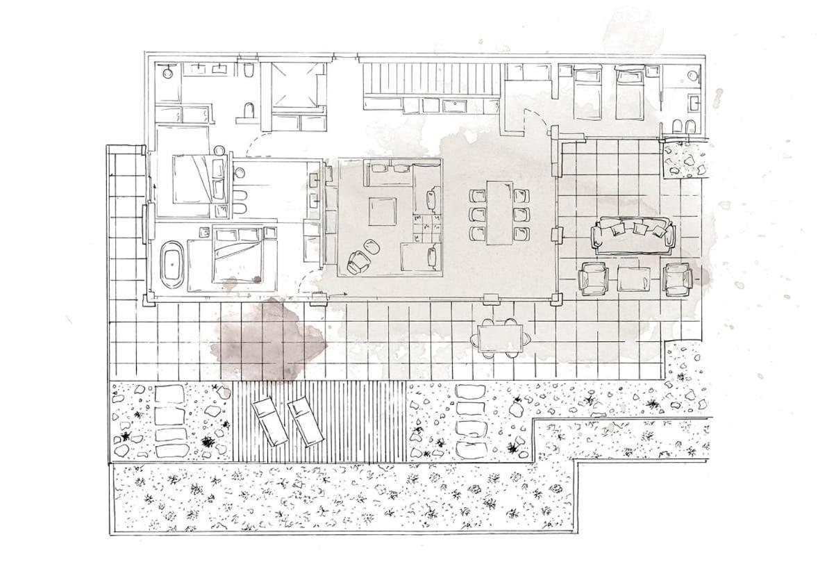 Loft-Apartment mit 3 Schlafzimmern
