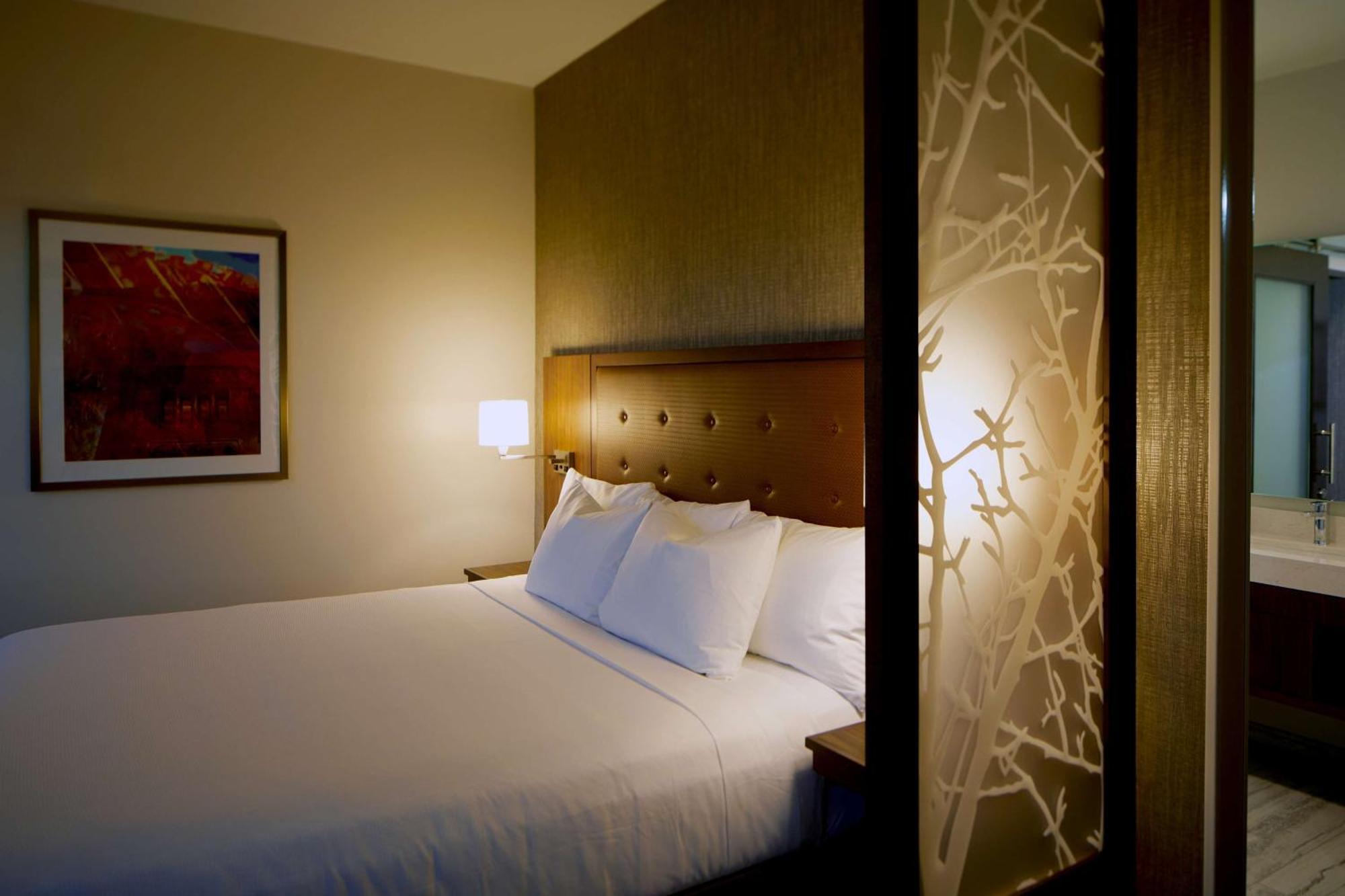Zimmer mit Kingsize-Bett und barrierefreier Dusche – barrierefrei