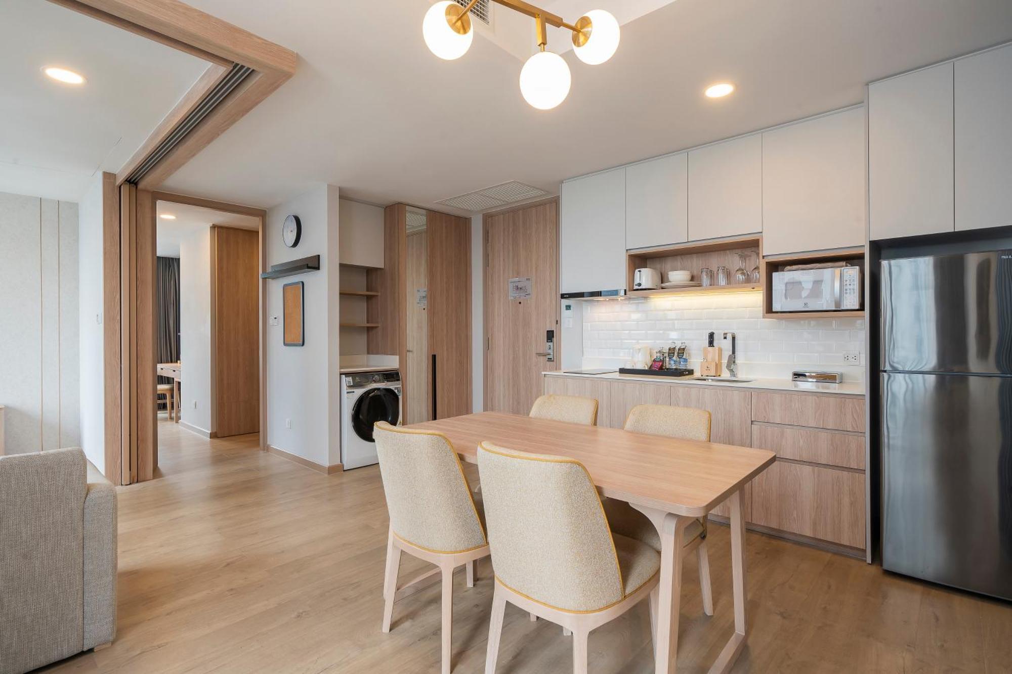 Ecksuite mit 1 Schlafzimmer und Kingsize-Bett