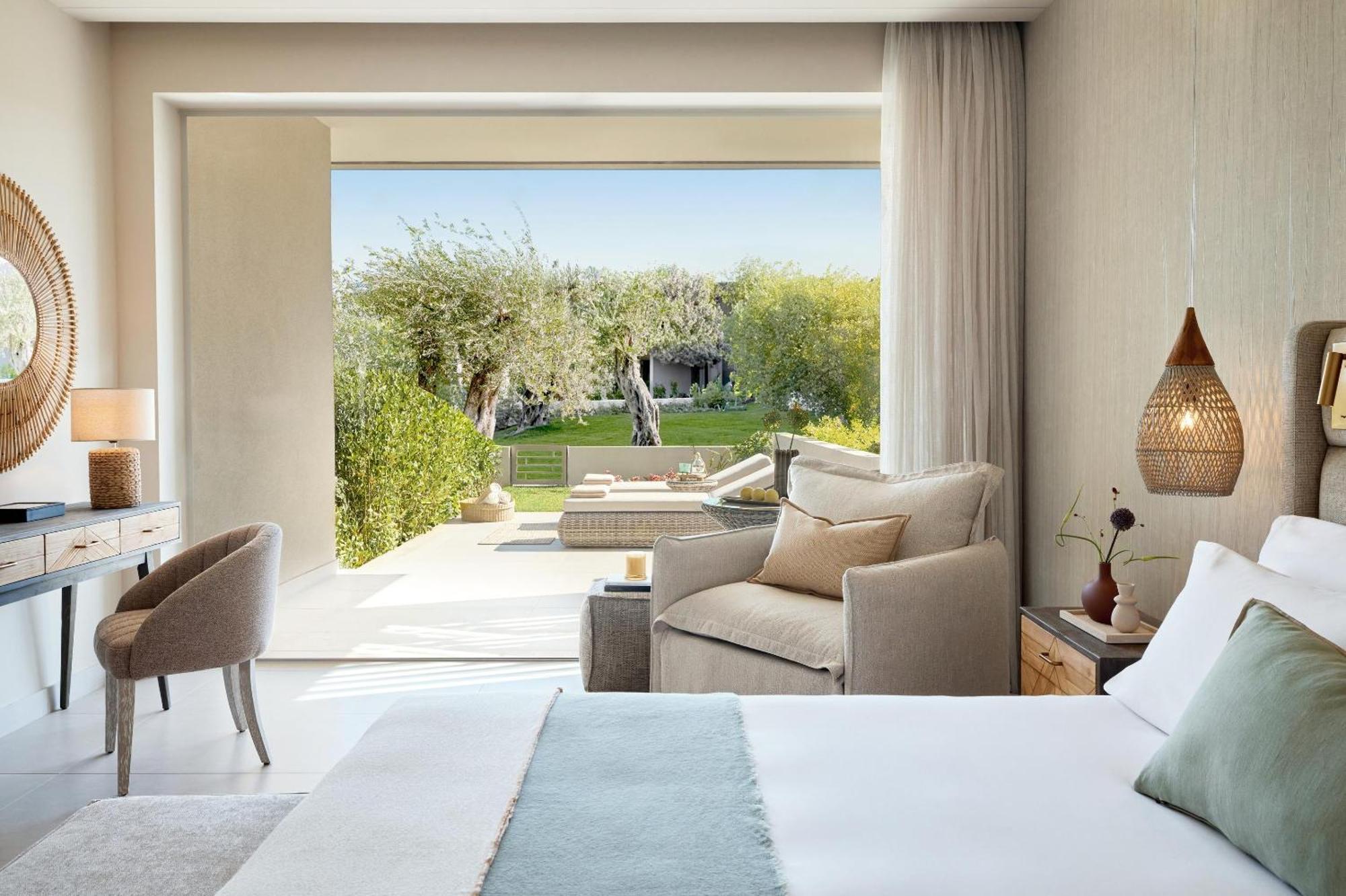 Superior Doppelzimmer mit eigenem Garten und Gartenblick