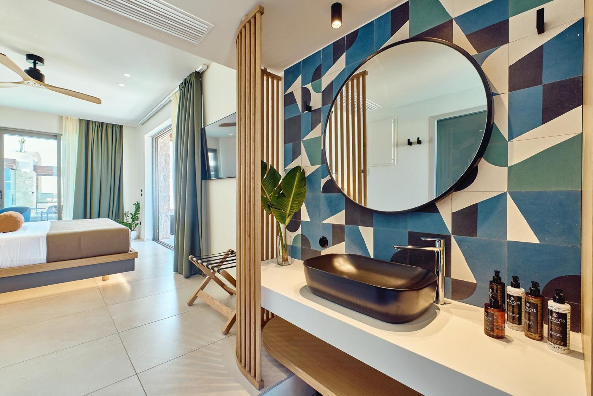 Retreat Zimmer mit direktem Meerblick und beheiztem Whirlpool-Pavillon
