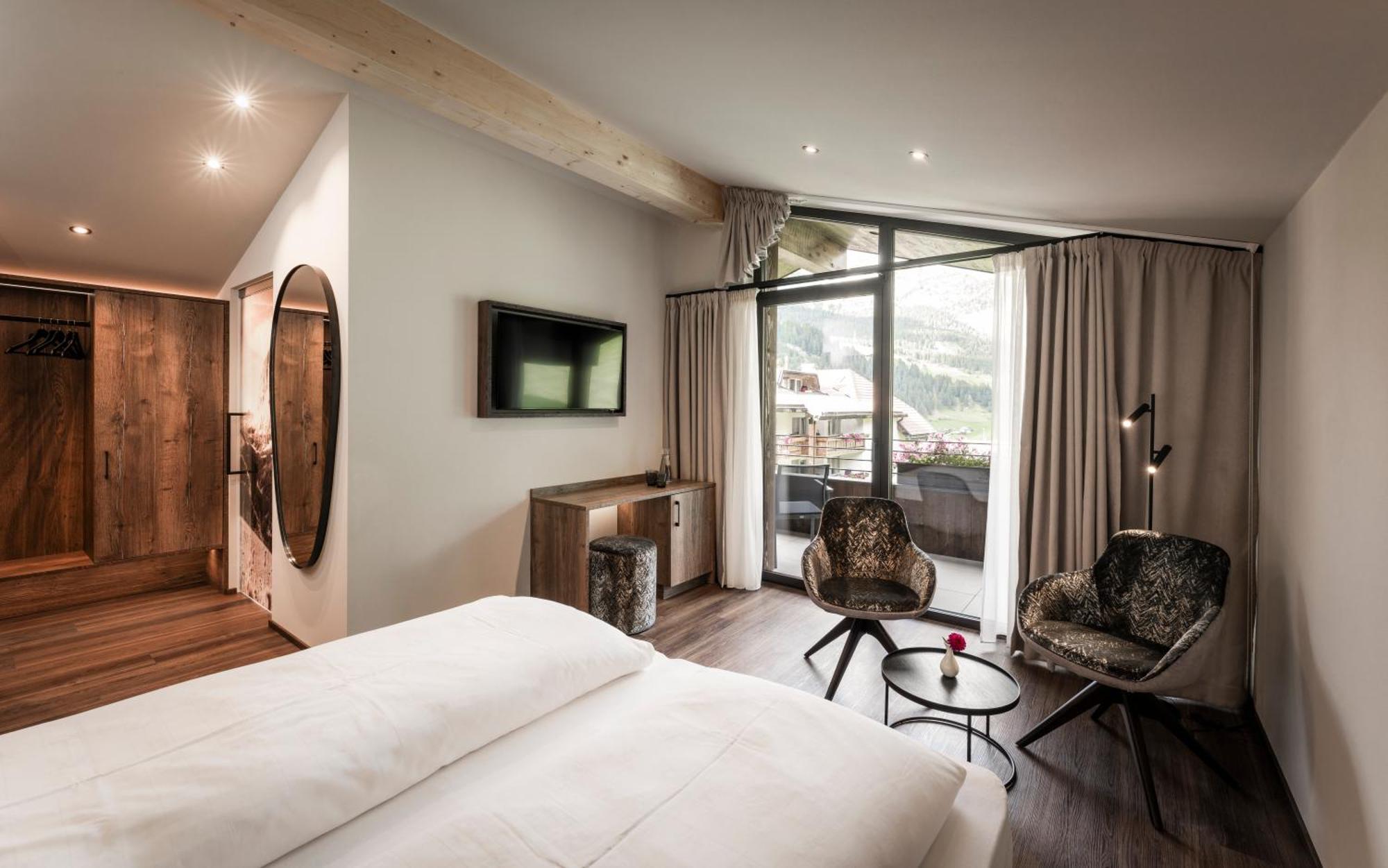 Doppelzimmer mit Bergblick
