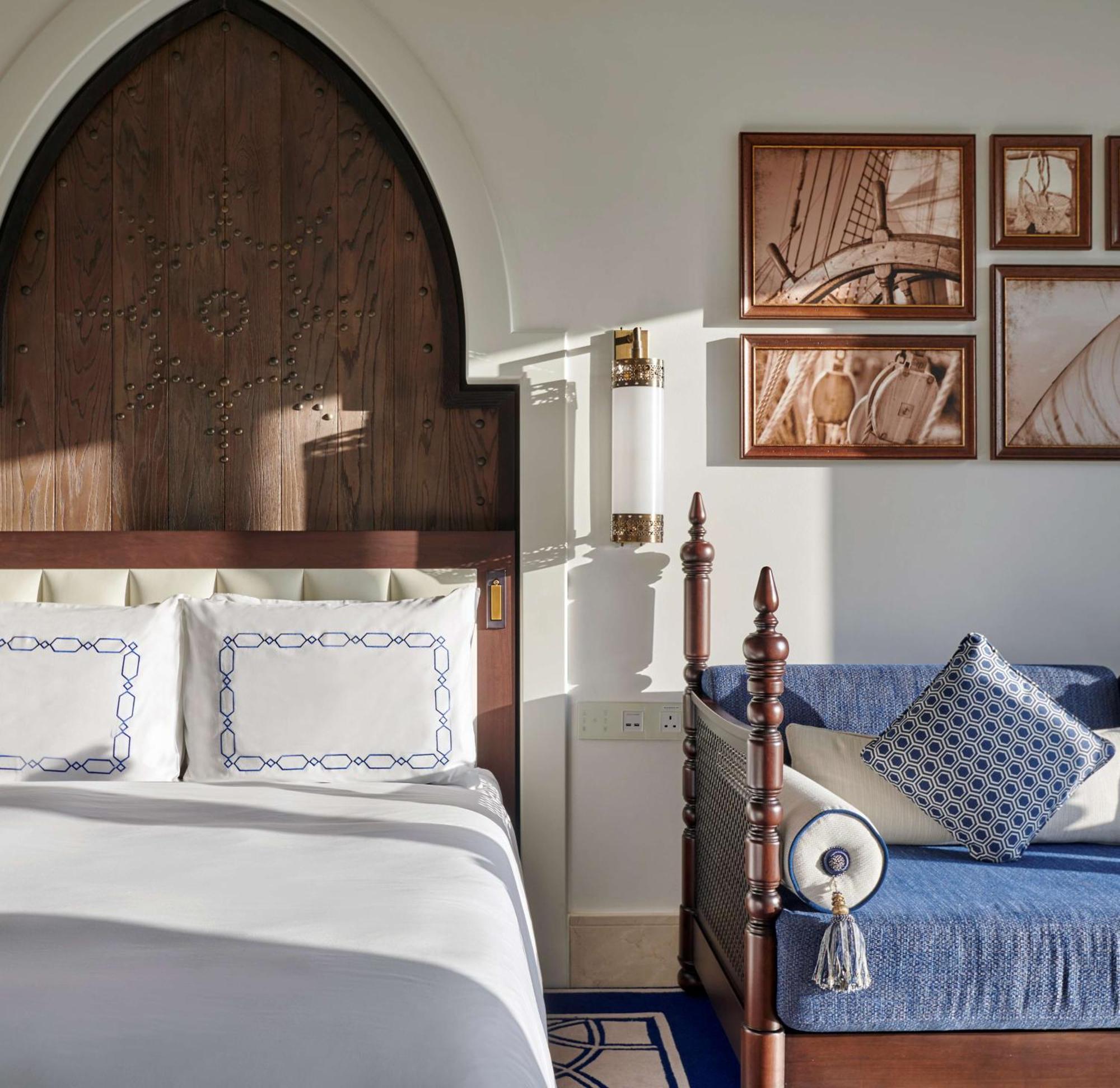 Doppelzimmer mit Kingsize-Bett und Meerblick – Zugang zum Wasserpark