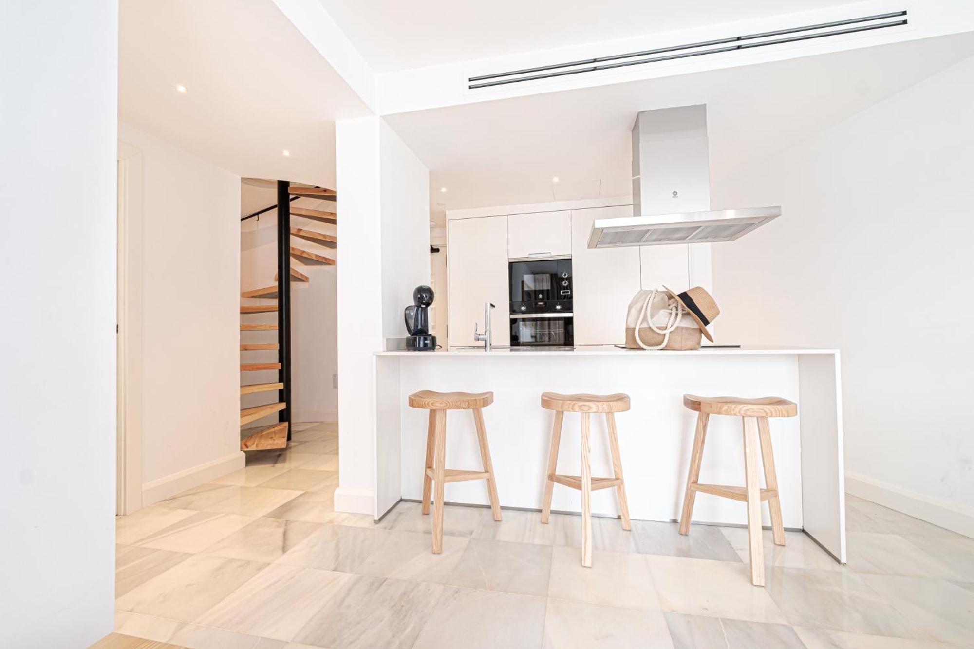 Suite-Apartment im Turm mit 3 Schlafzimmern