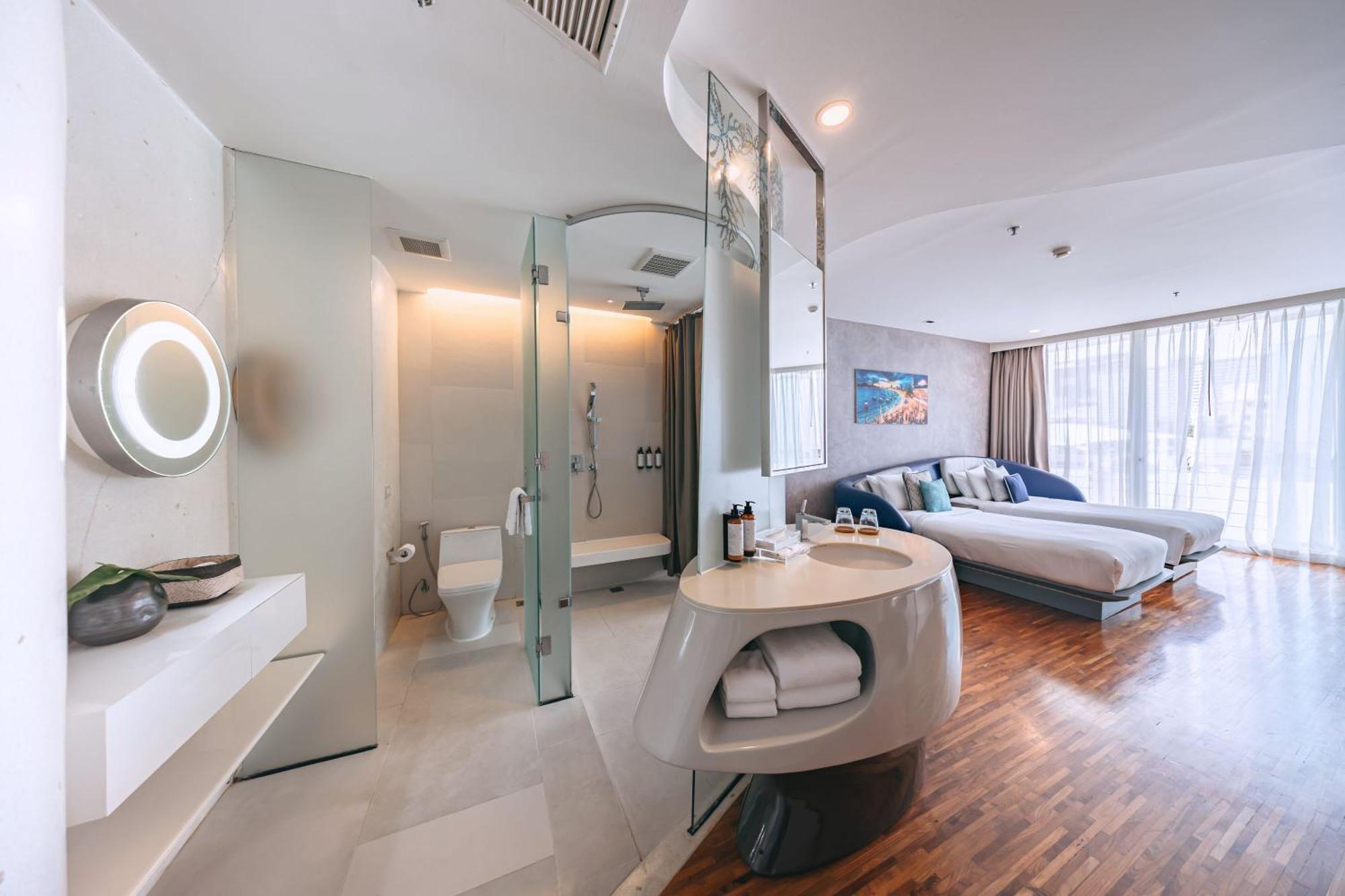Deluxe Zweibettzimmer mit Balkon