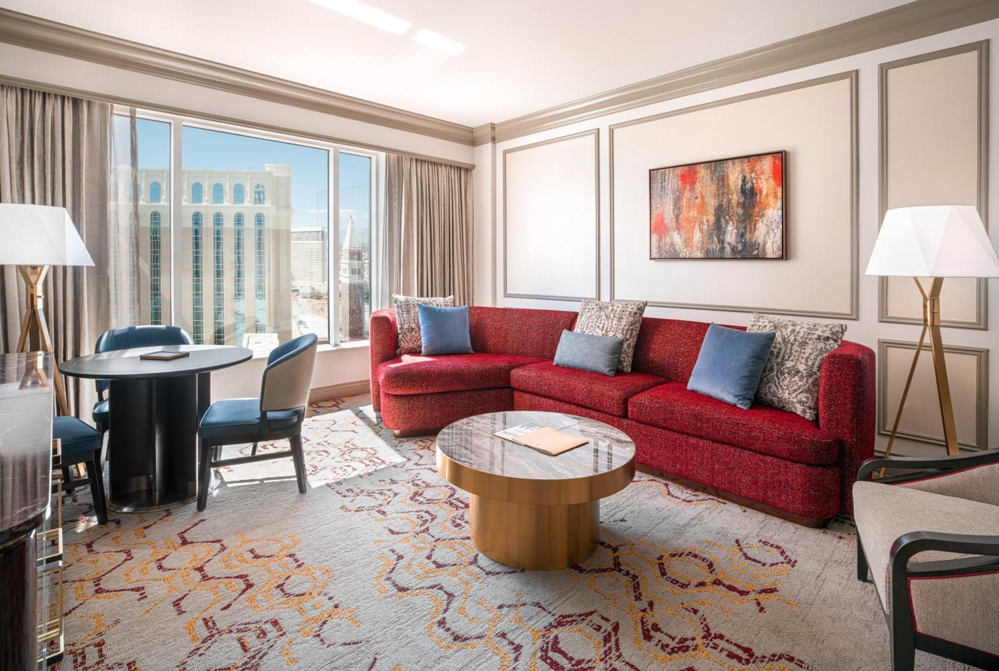 Luxuriöse Suite Venetian mit Kingsize-Bett
