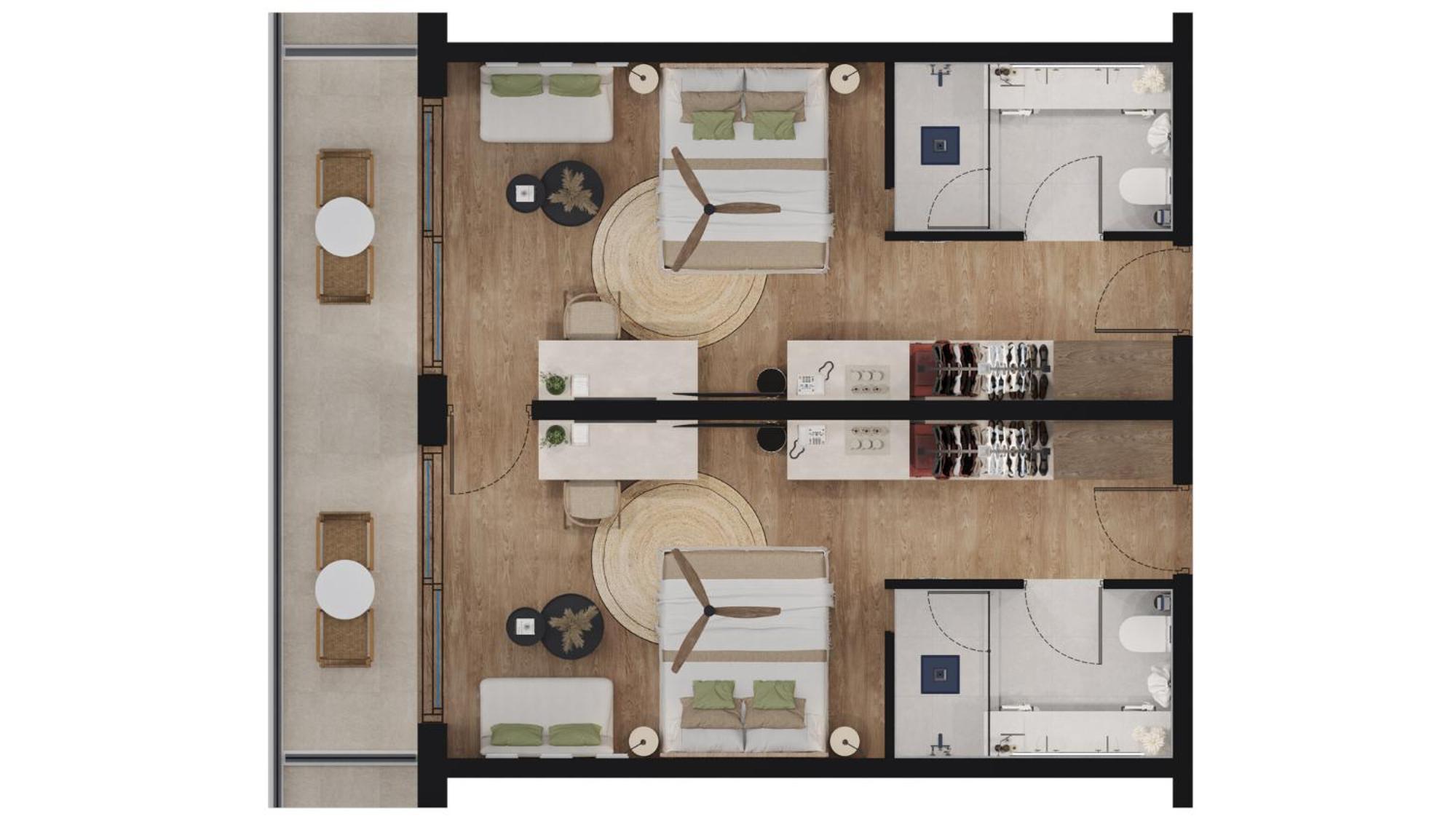 Deluxe Familienzimmer