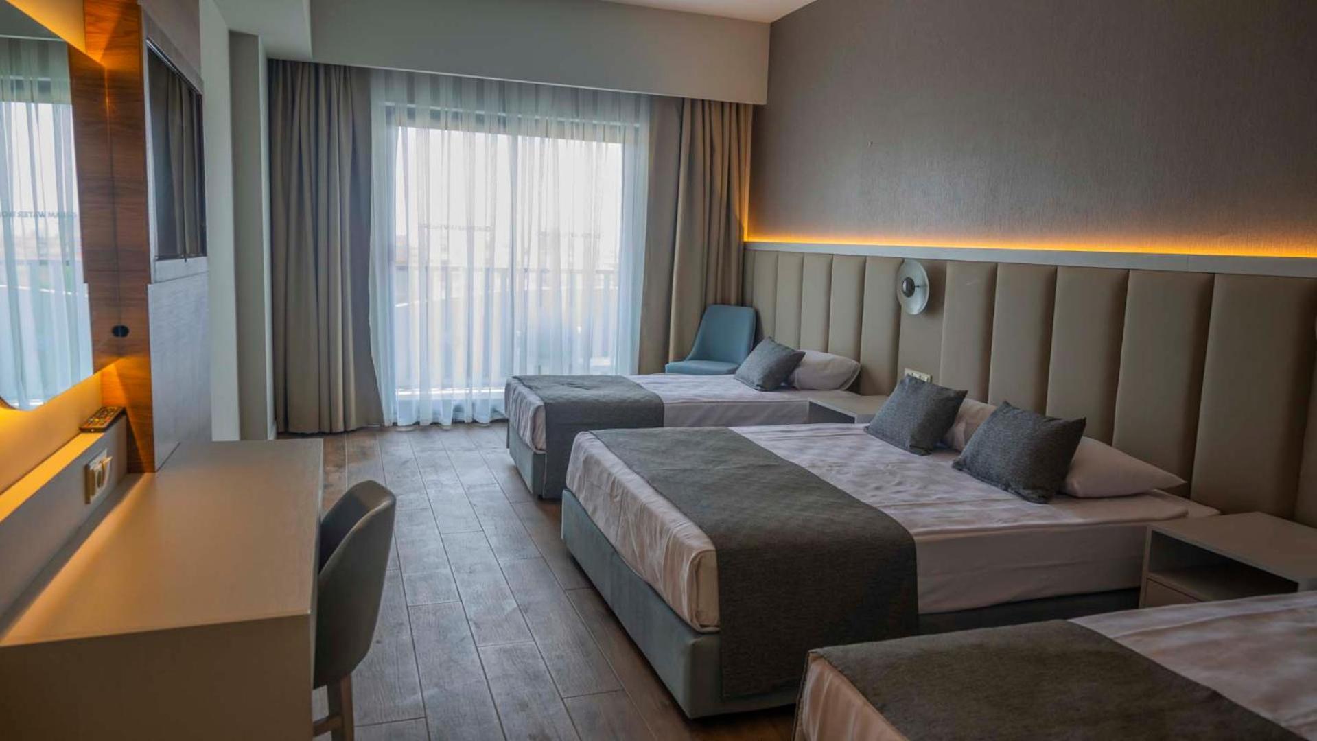 Standard Zimmer mit Kingsize-Bett