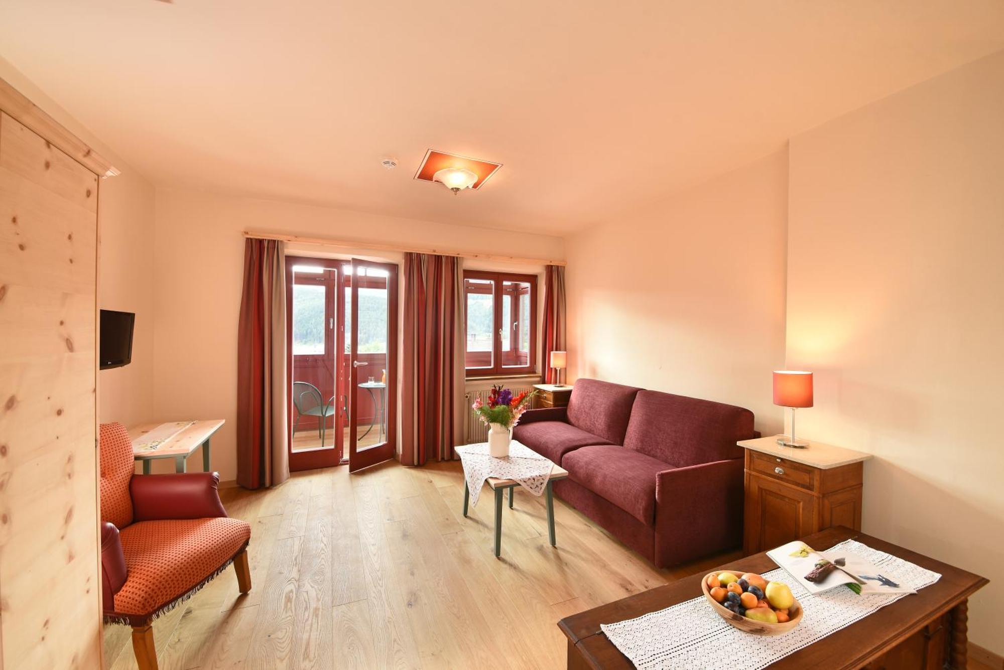 Vierbettzimmer mit Bad