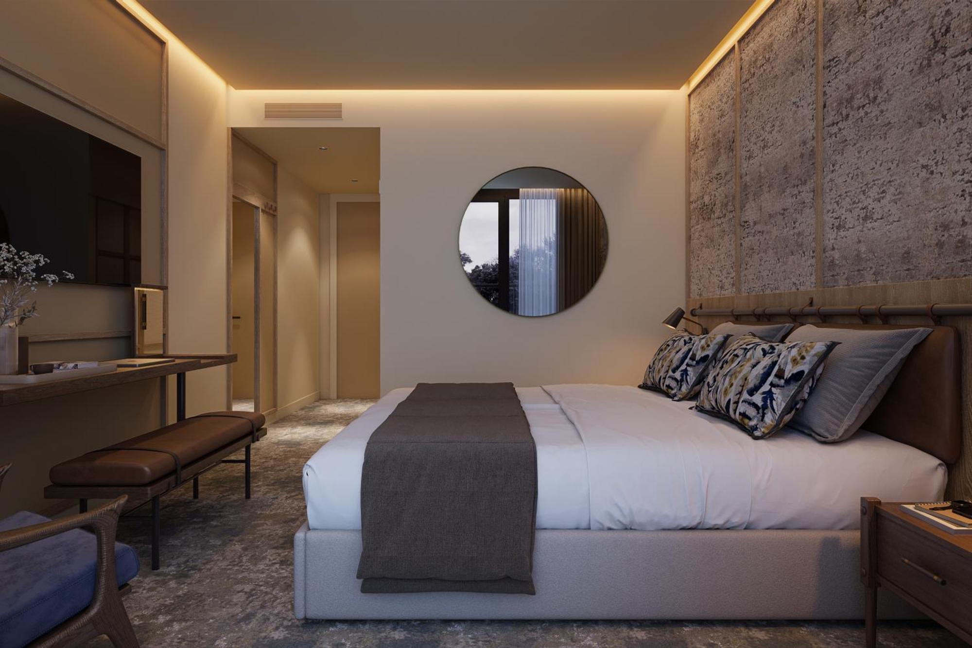 Deluxe Zimmer mit Kingsize-Bett