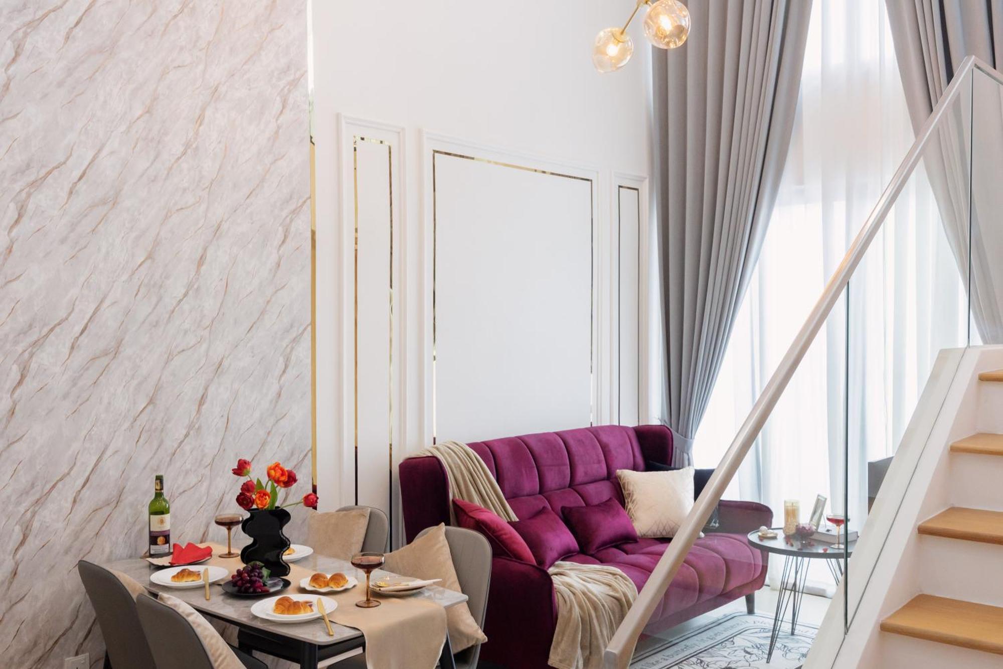 Deluxe Apartment mit Balkon und 2 Schlafzimmern