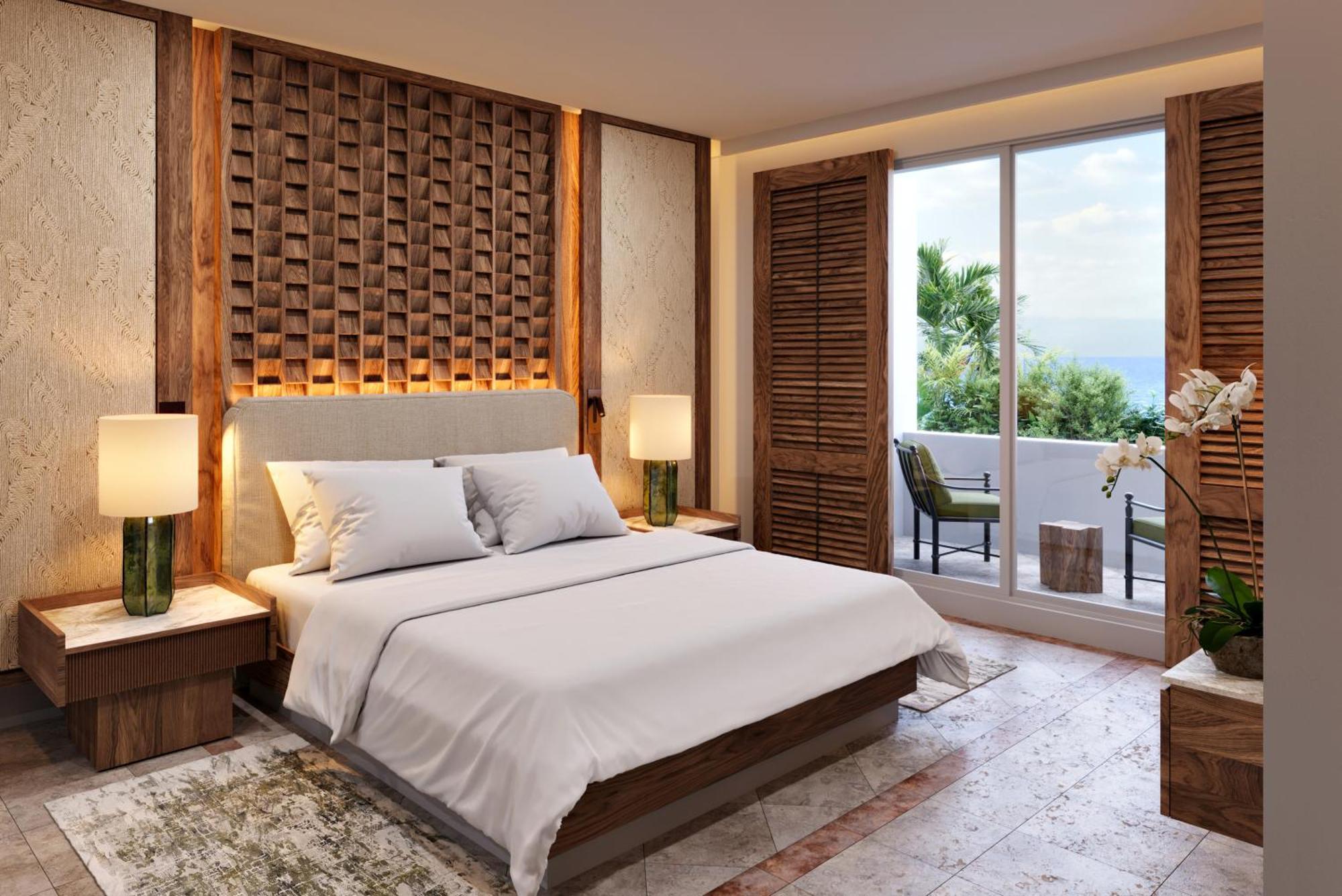 Master Suite mit Kingsize-Bett - Meerseite
