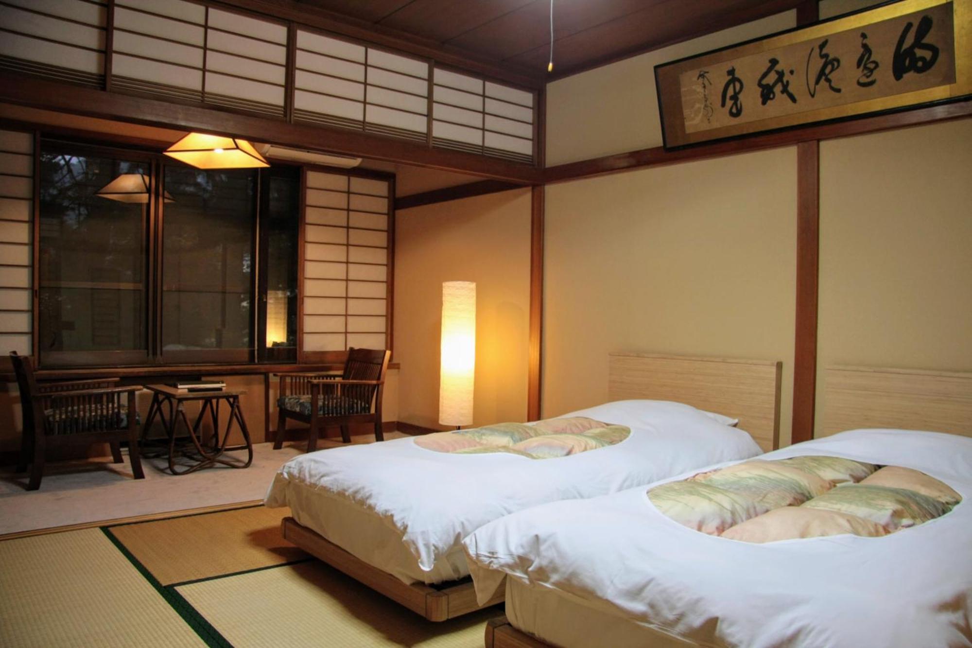 Economy Zweibettzimmer im japanischen Stil mit WC - Nichtraucher
