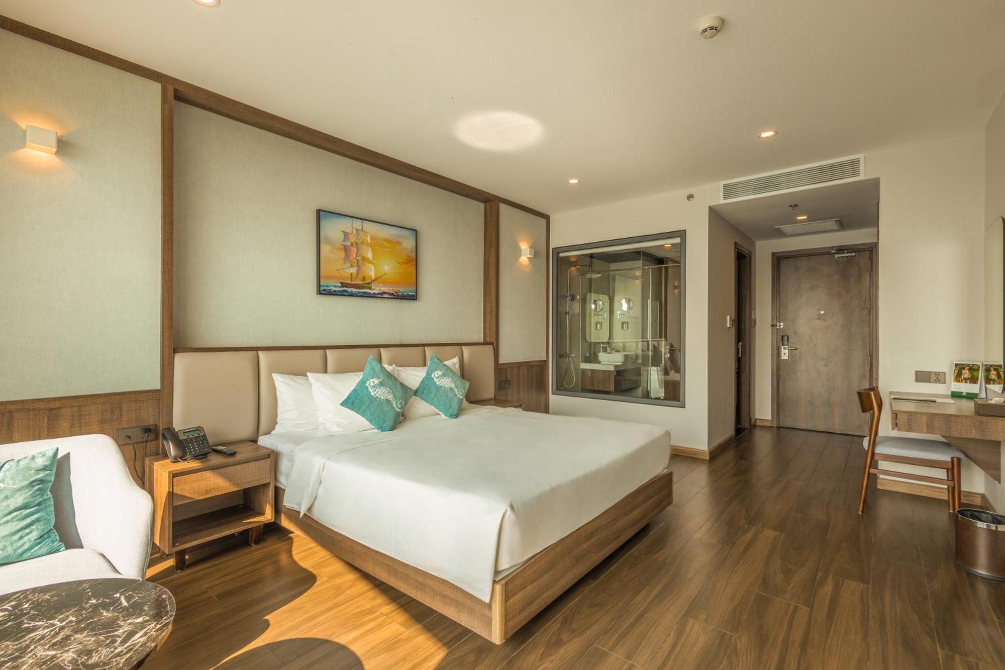 Deluxe Doppelzimmer mit Panoramablick auf das Meer