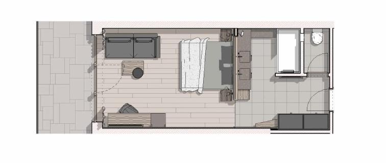 Doppelzimmer mit Balkon