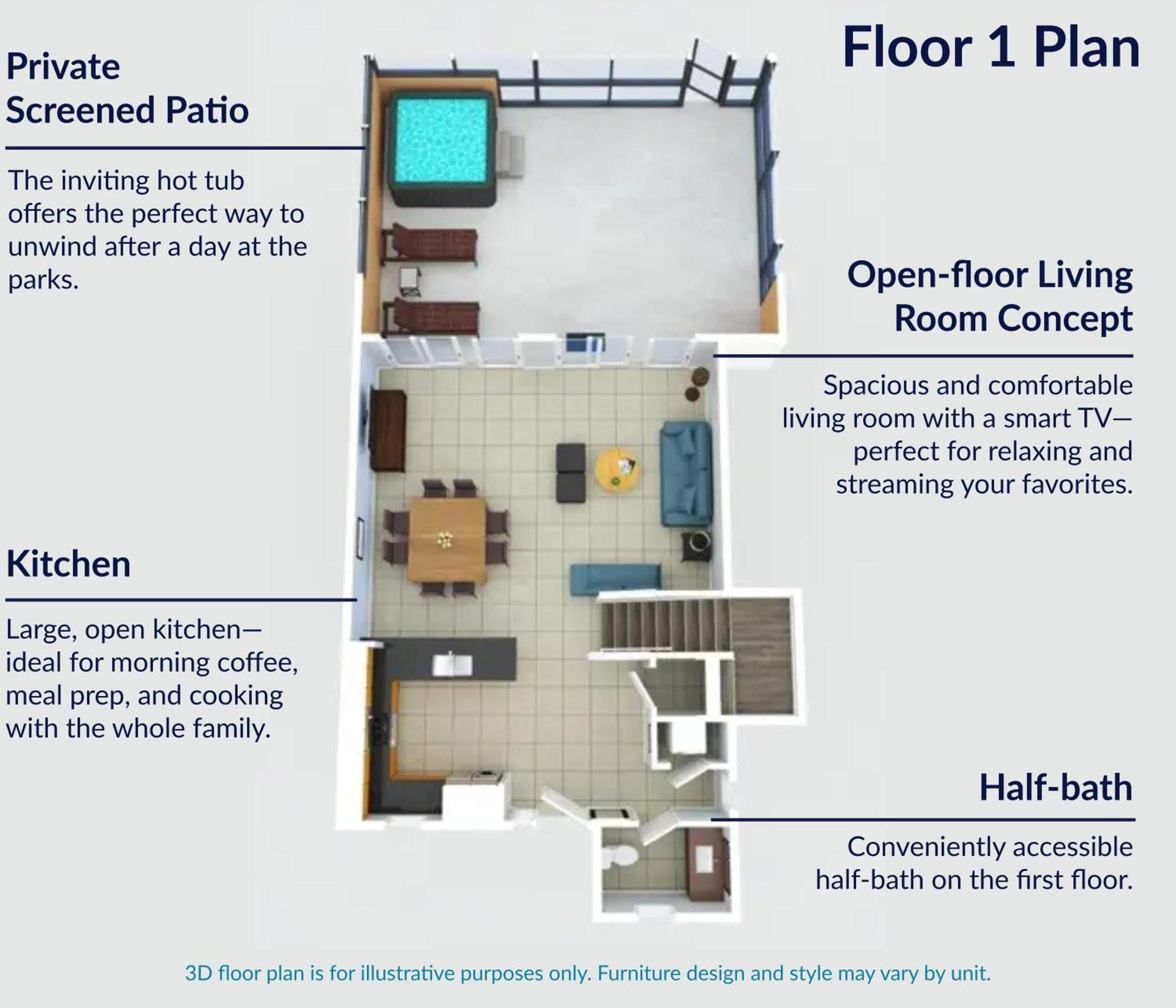 Three-Bedroom Villa Lake View