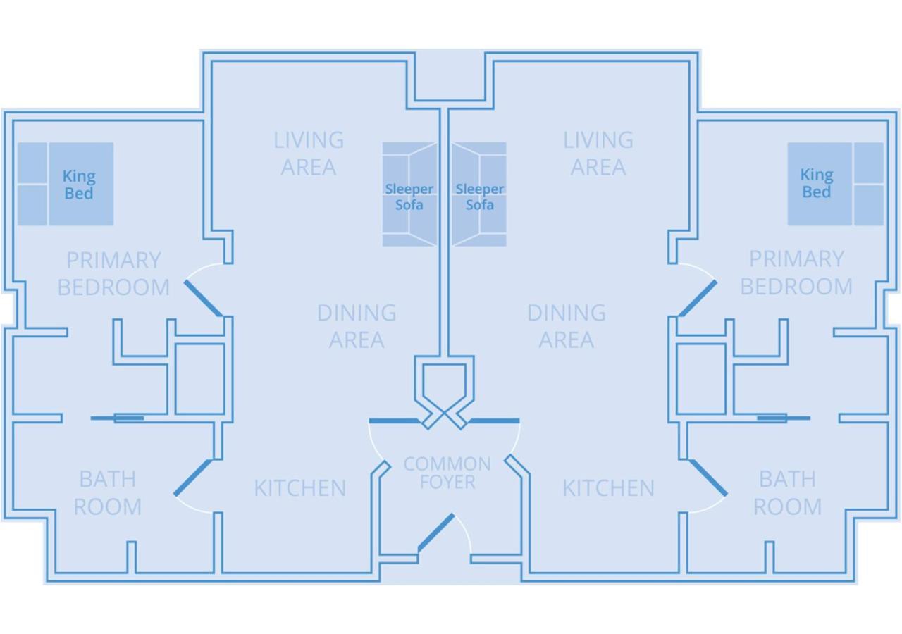 Suite mit 2 Schlafzimmern