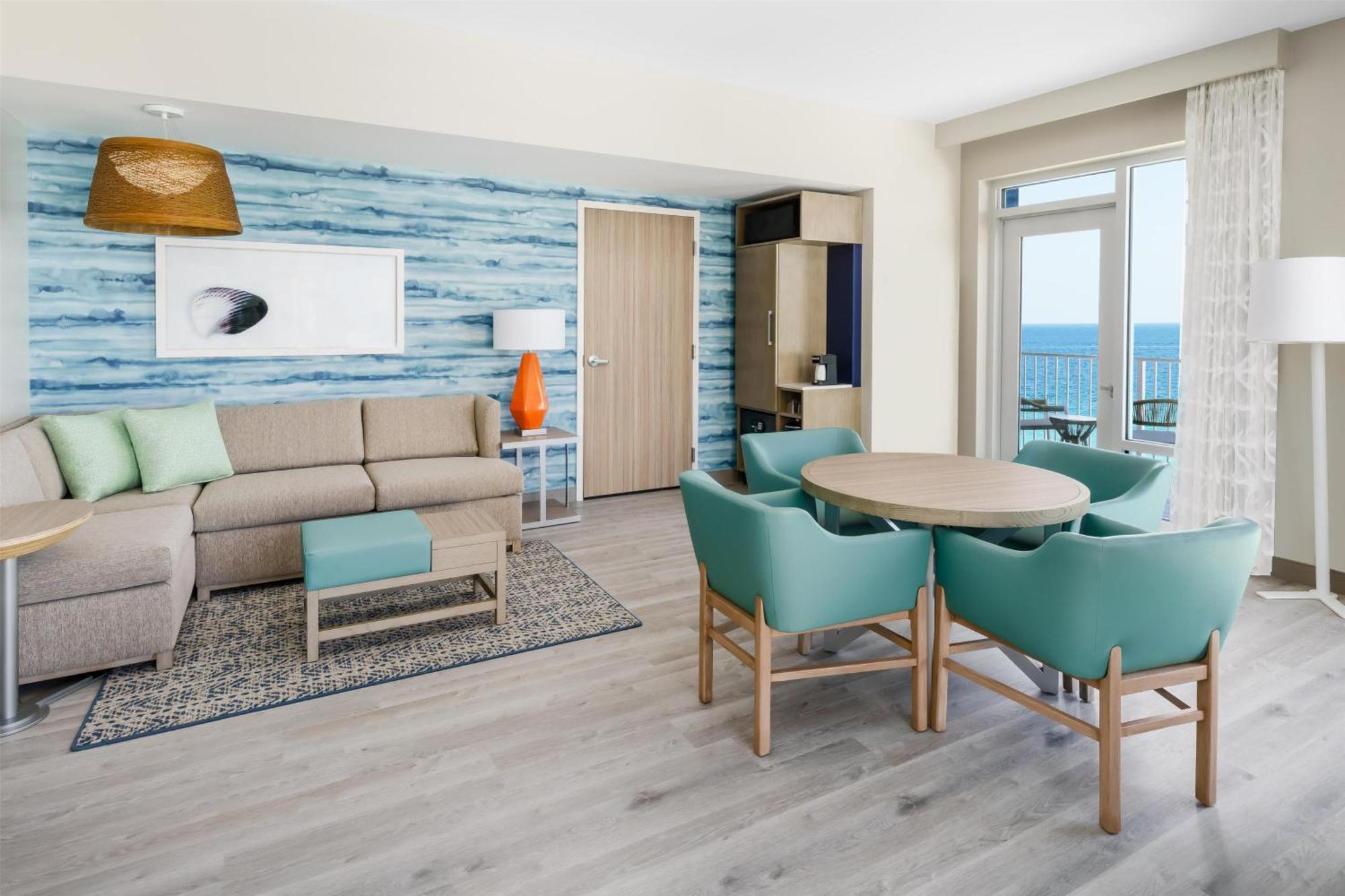 One-Bedroom King Suite Balcony Gulf View