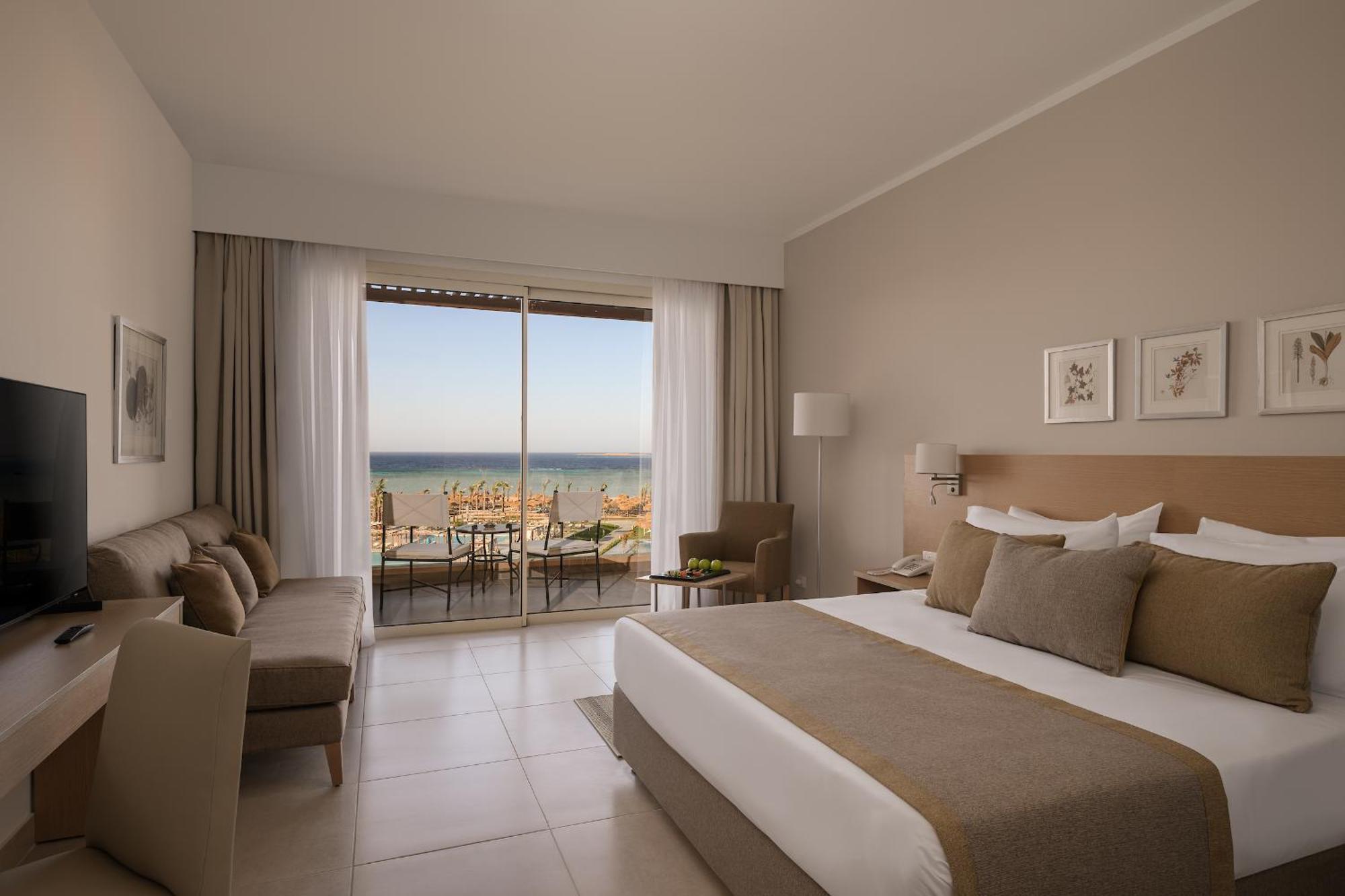 Superior Zimmer mit Queensize-Bett und Meerblick